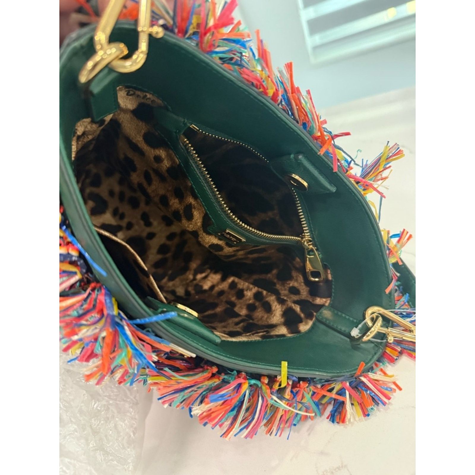Dolce & Gabbana Dolce Gabbana 2013 “Sicilia” Runway Collection Bag Raffia Size ONE SIZE - 10 Thumbnail
