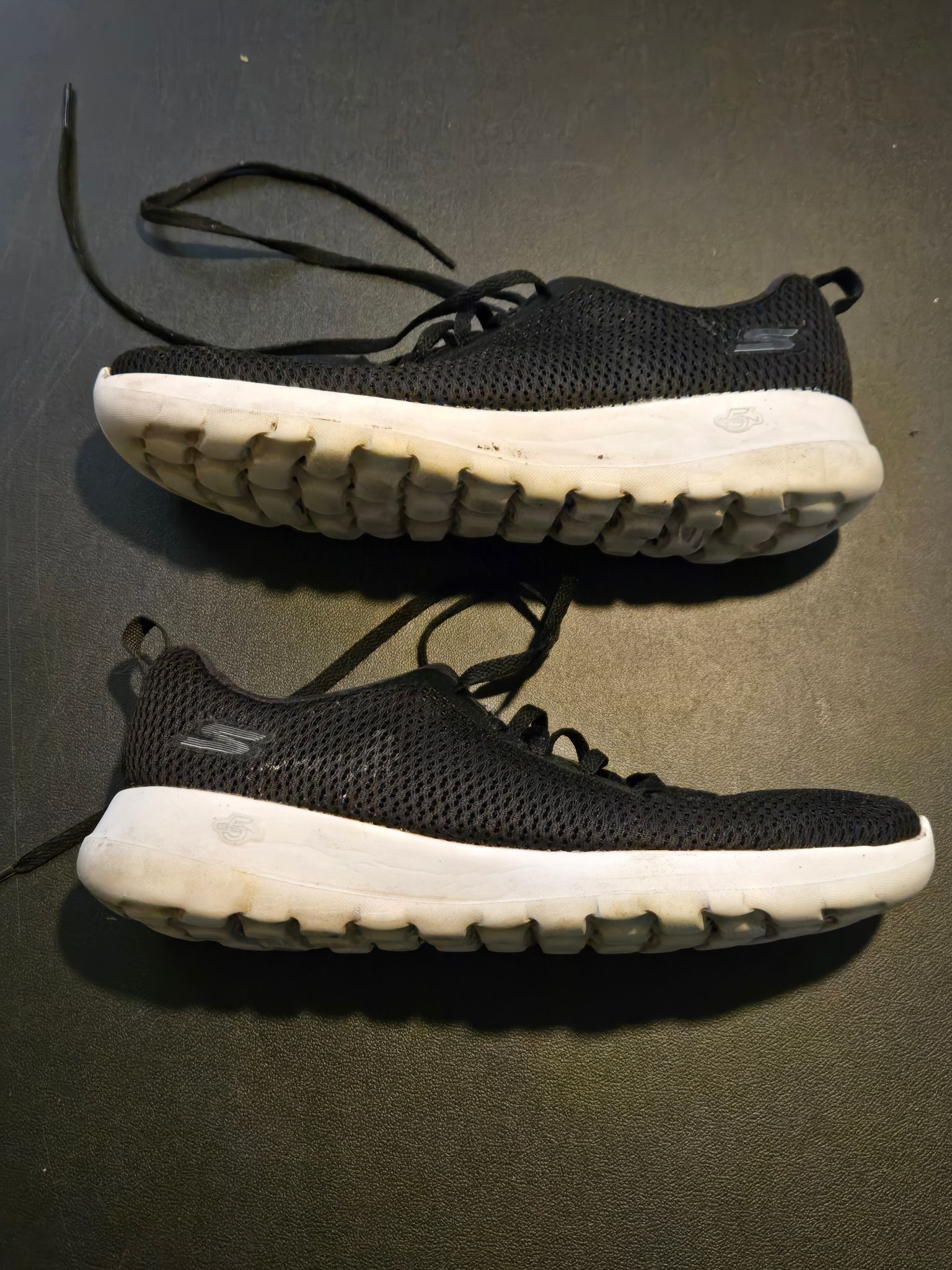 SKECHERS Skechers Shoes Womens 8.5 Black GOwalk Mesh Slip On Walking Size US 8.5 / IT 38.5 - 3 Thumbnail