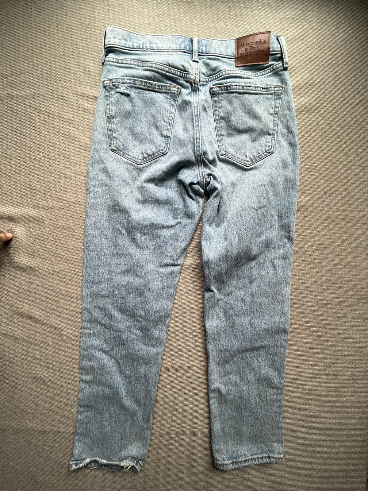 Abercrombie & Fitch × Vintage Abercrombie light wash vintage straight Size US 29 - 3 Thumbnail