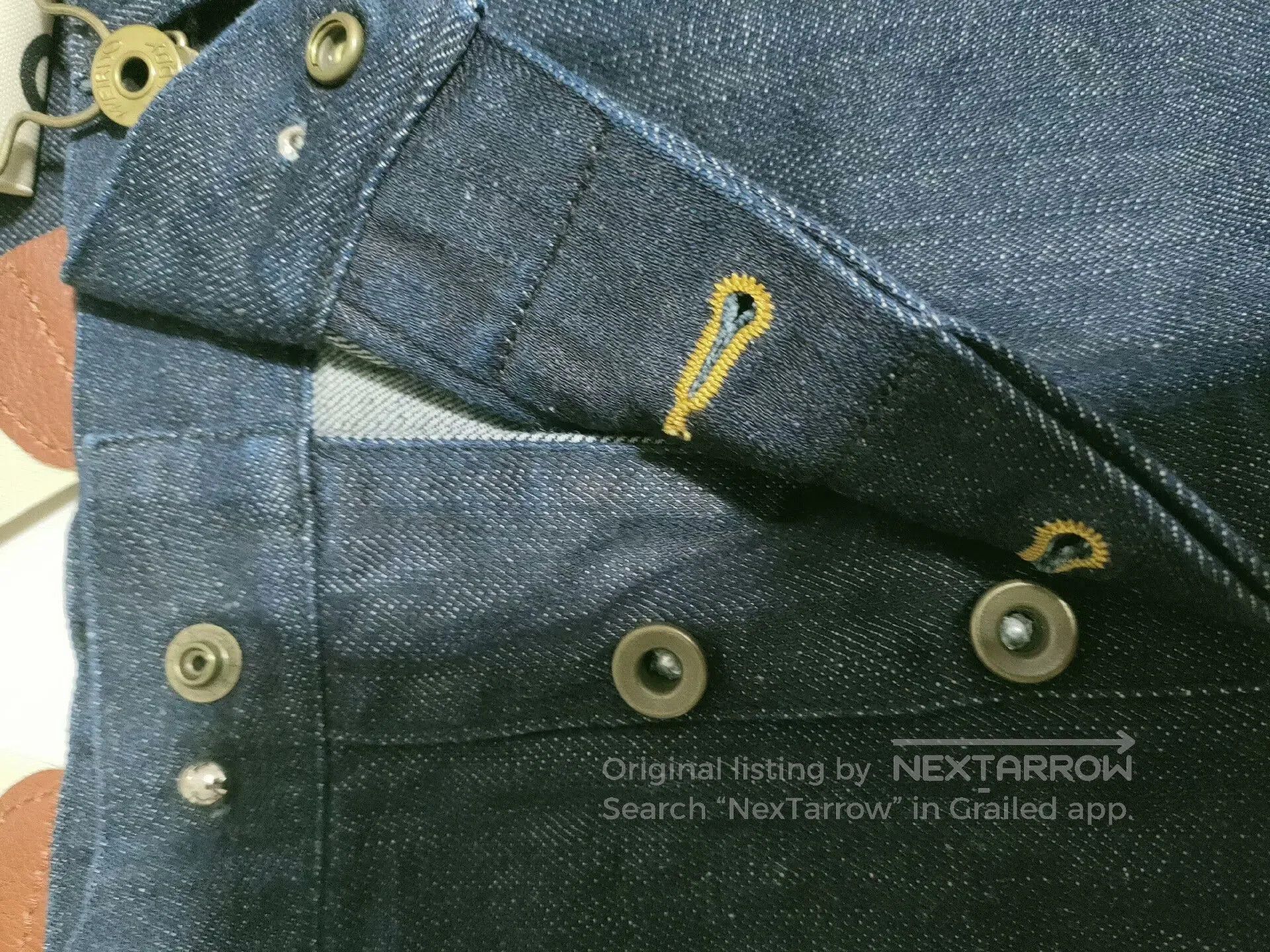 Vintage Gladhand Weirdo Denim Overalls. Size US 34 / EU 50 - 8 Thumbnail