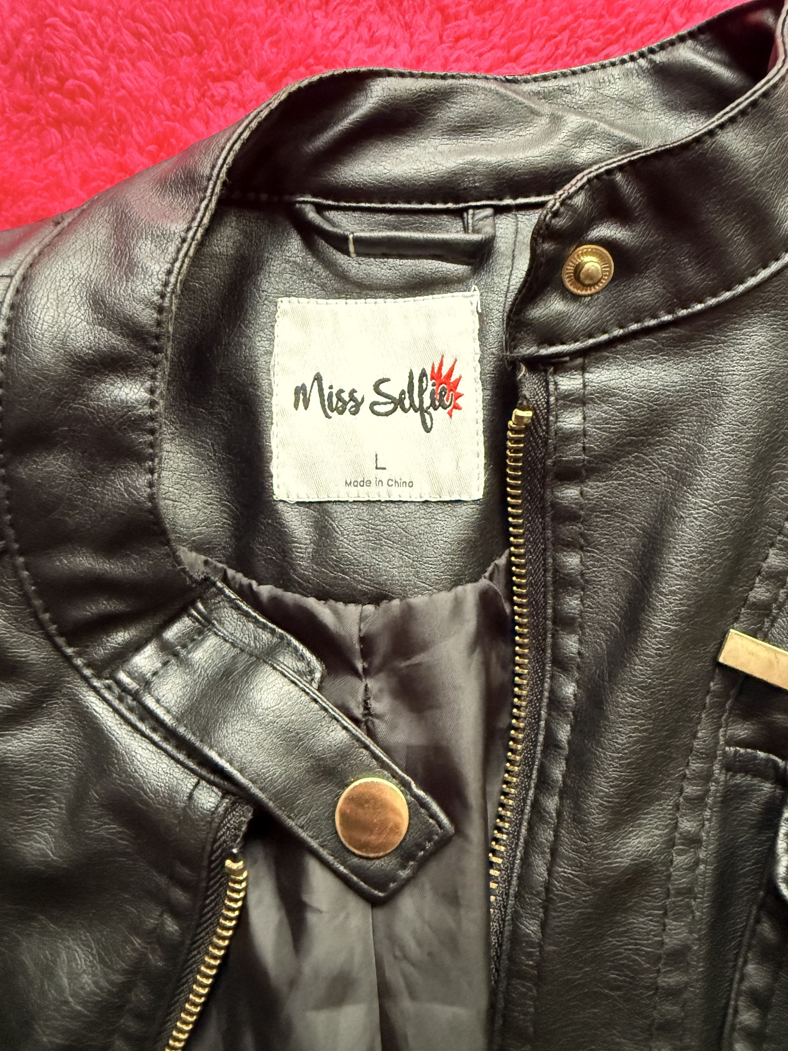 Other FAUX LEATHER JACKET Size L / US 10 / IT 46 - 4 Thumbnail
