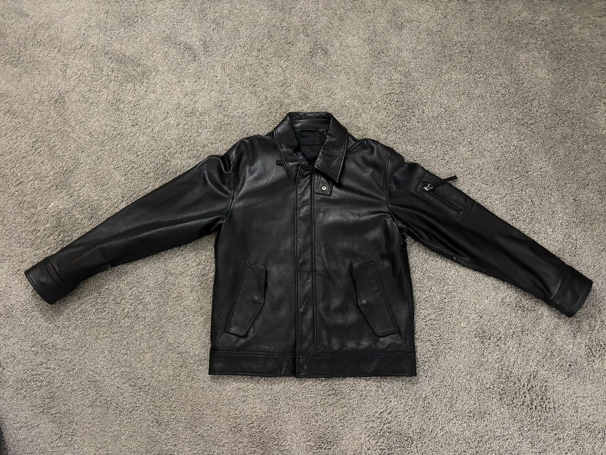 Helmut Lang Helmut Lang Leather Jacket Size US L / EU 52-54 / 3 - 1 Thumbnail