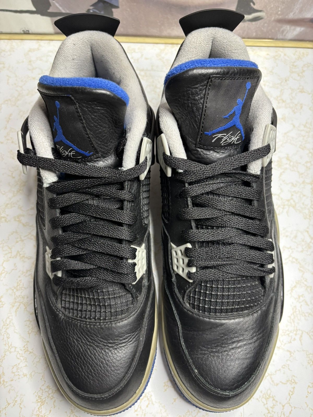 Jordan Brand Air Jordan 4 Retro Motorsports Alternate 2017 Size US 12 / EU 45 - 2 Thumbnail