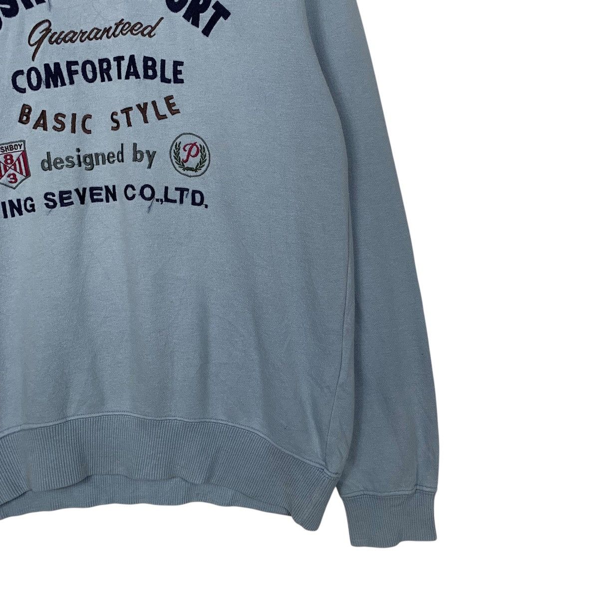 Japanese Brand Poshboy Sport Crewneck Sweatshirt Size US M / EU 48-50 / 2 - 4 Thumbnail