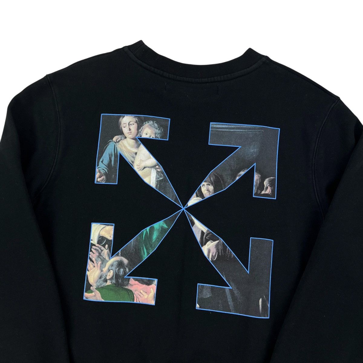 Off-White Off-White Caravaggio Painting Black Sweatshirt Size US S / EU 44-46 / 1 - 3 Thumbnail