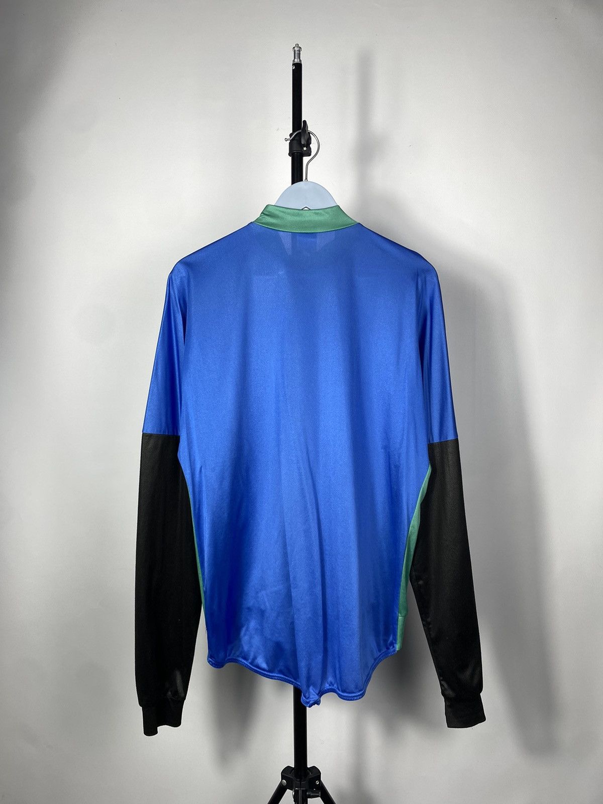 Nike × Vintage Vintage 80s Nike y2k Track Windrunner Jacket drill opti Size US M / EU 48-50 / 2 - 9 Thumbnail