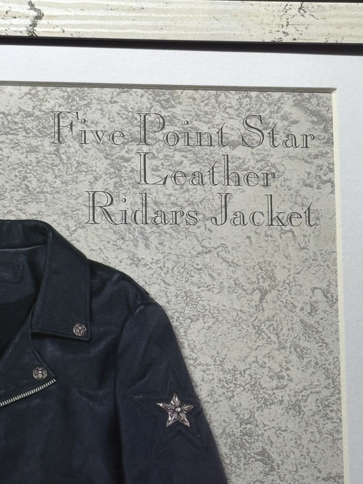 Chrome Hearts • Chrome Hearts • Vintage 5 Star Jacket Framed Poster Size ONE SIZE - 4 Thumbnail