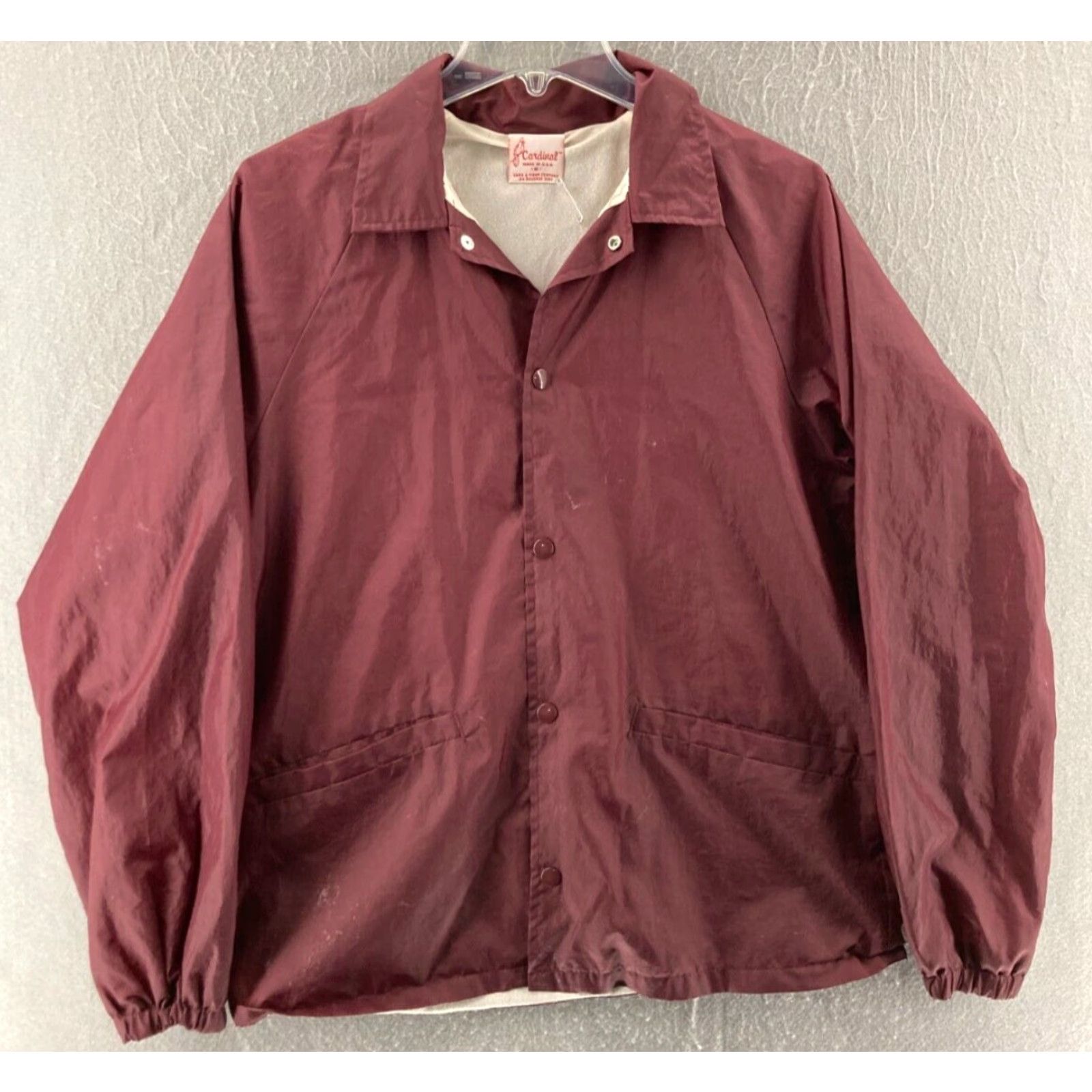 Vintage Vintage Space Shuttle Team Member Cardinal Mens Medium USA Jacket Size US M / EU 48-50 / 2 - 2 Thumbnail
