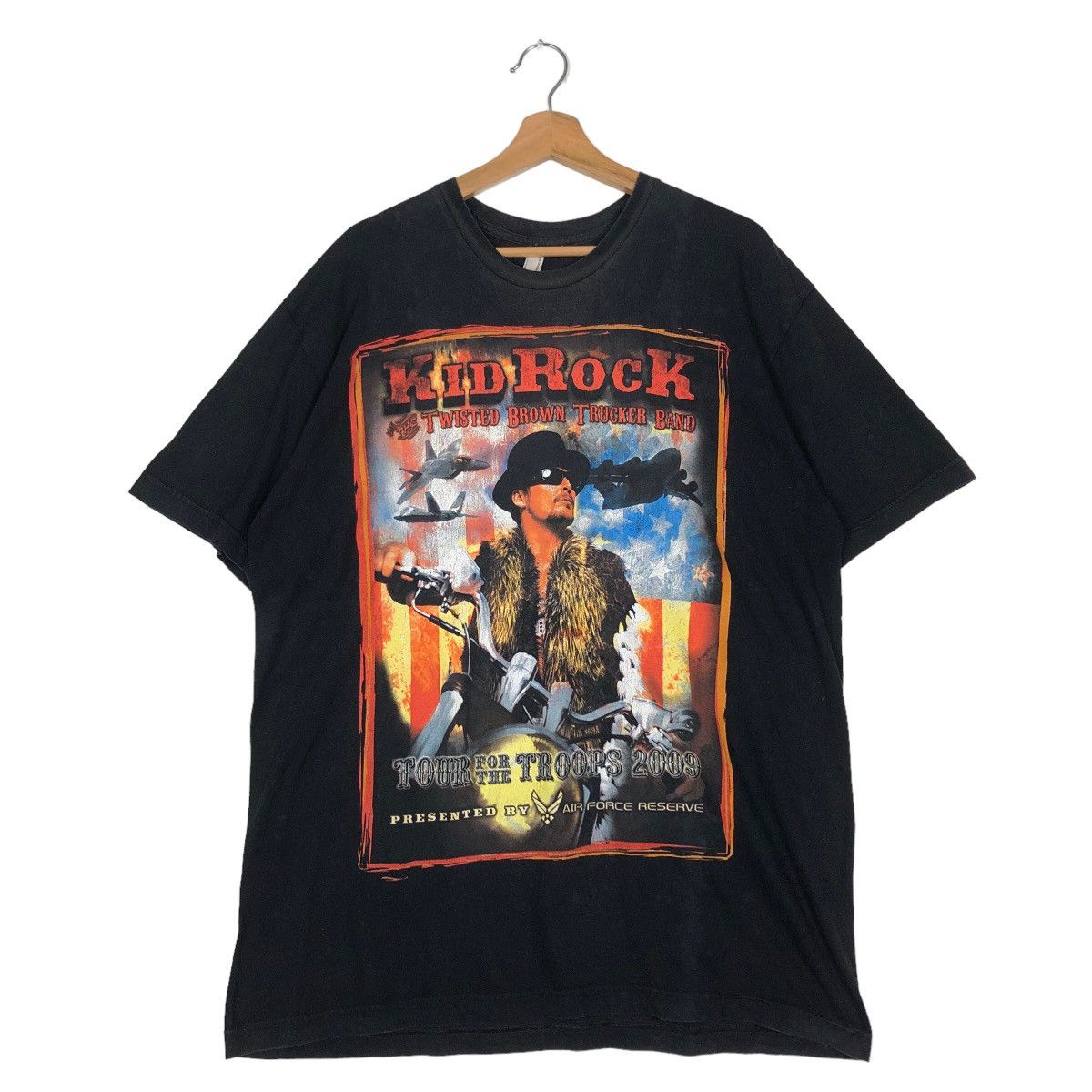 Band Tees 🔥90’s Vintage Band Tee Kid Rock Twisted Brown Trucker Band Size US M / EU 48-50 / 2 - 1 Thumbnail