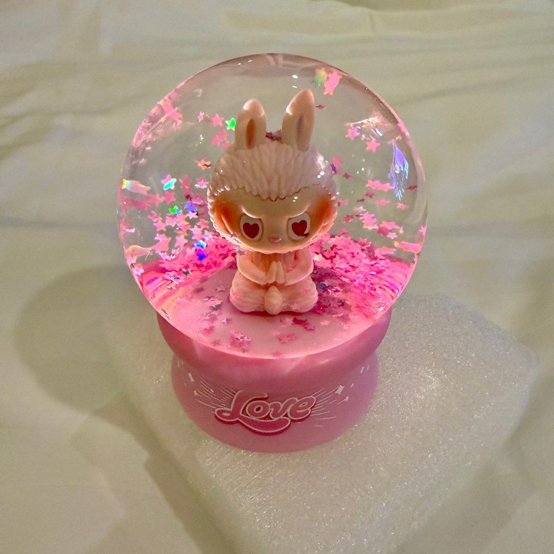 Labubu Big into Energy" Crystal Ball 6 Blind Boxes