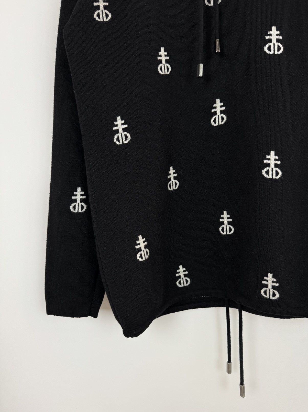 Drop Dead Drop Dead Blasphemy Knit Multi-Logo Hoodie Size US XS / EU 42 / 0 - 6 Thumbnail