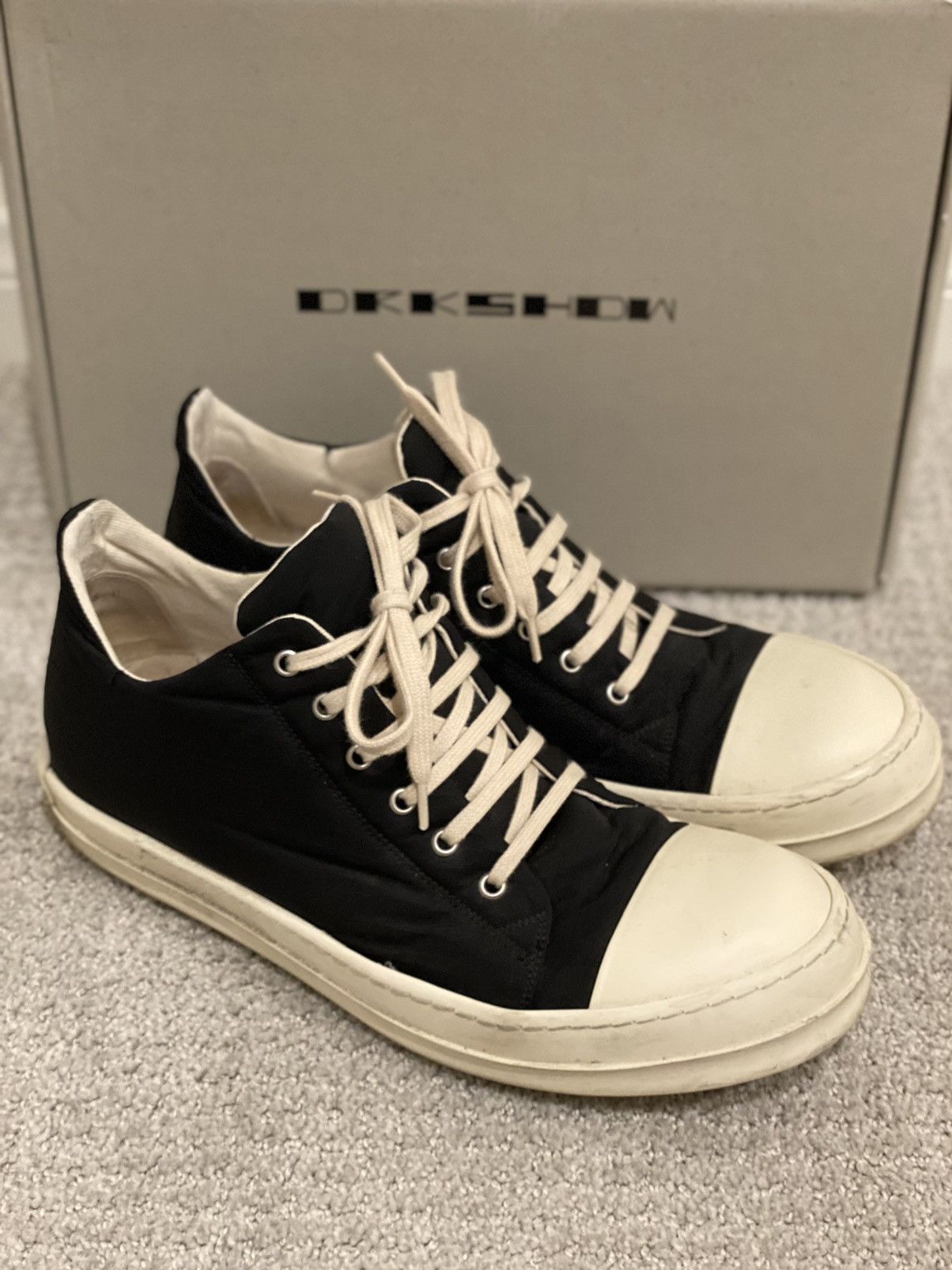 Rick Owens Drkshdw Rick Owens DRKSHDW Stobe Cotton Nylon Low | Grailed