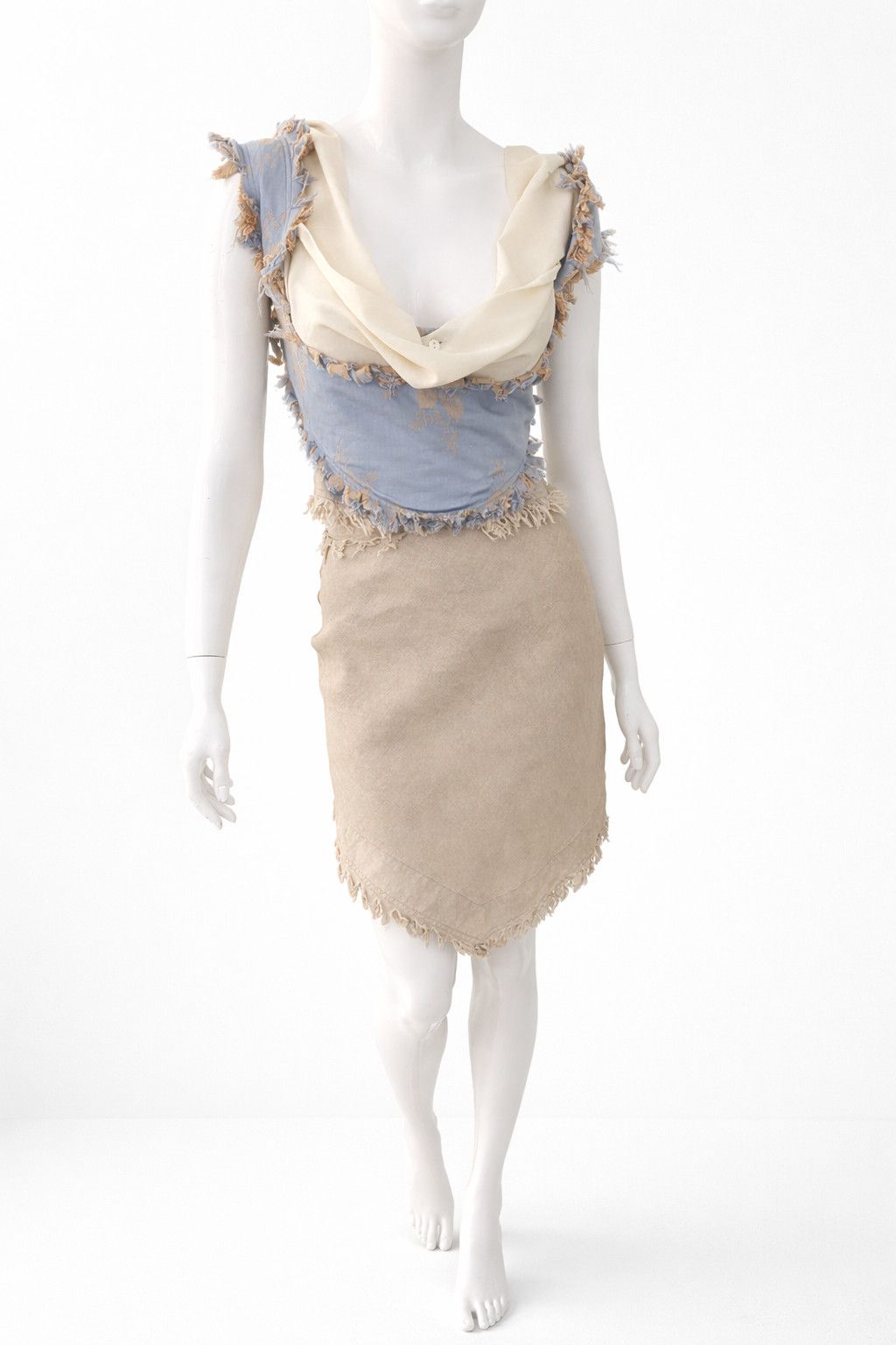 Vivienne Westwood Vivienne Westwood S/S 1998 Runway Corset Suit Dress Size M / US 6-8 / IT 42-44 - 2 Thumbnail