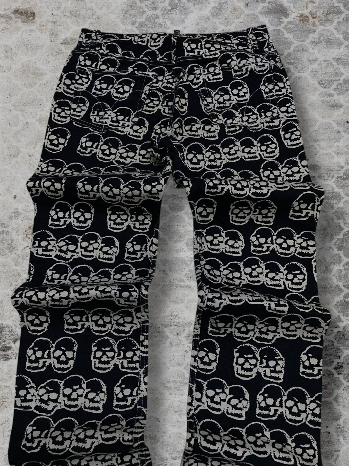 Hysteric Glamour Vintage Og Japan Designer Hysteric Glamour Skull Punk Pant Size US 28 / EU 44 - 11 Thumbnail