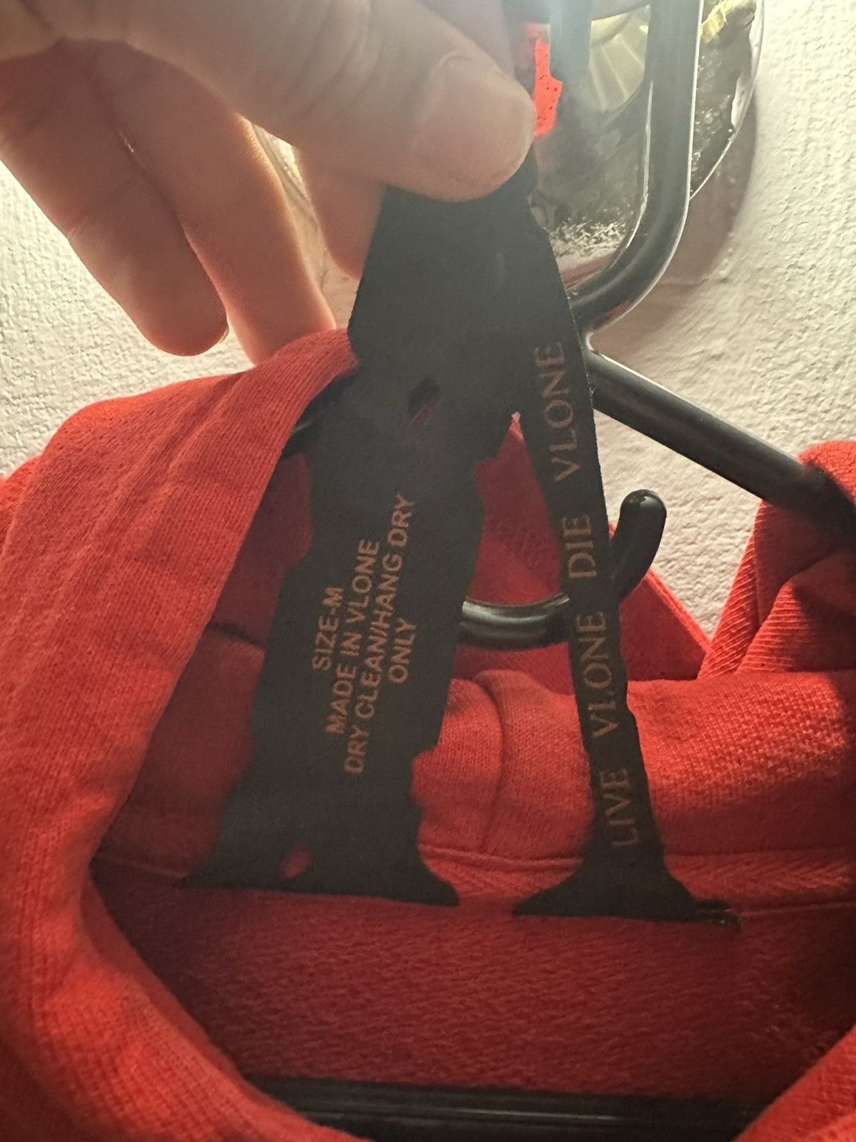 Vlone Vlone Red “Friends” Hoodie Size US L / EU 52-54 / 3 - 4 Thumbnail