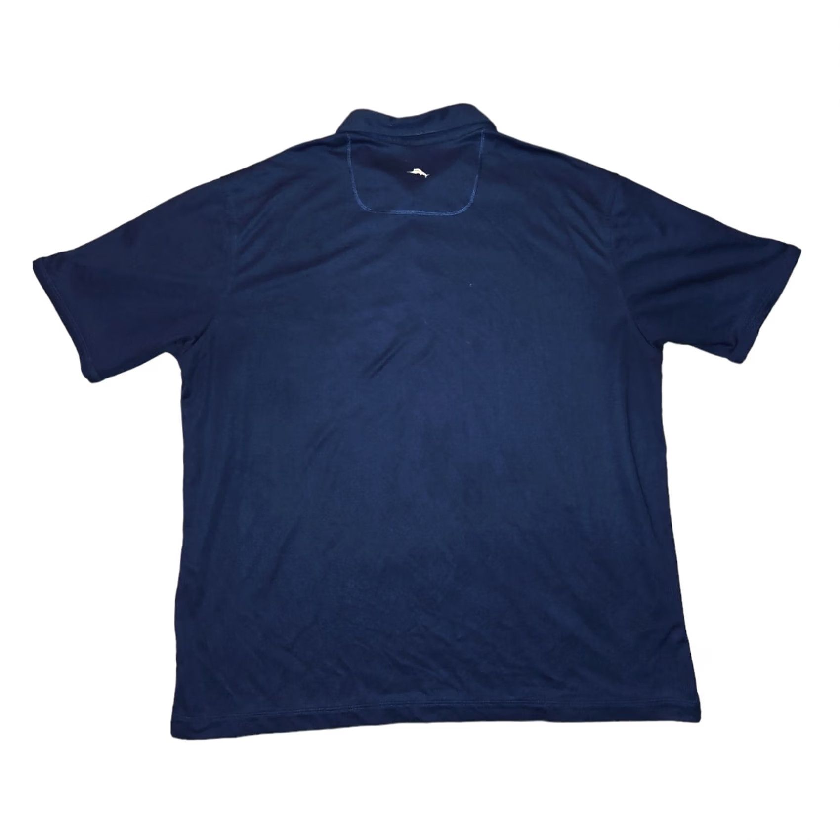 Tommy Bahama VINTAGE Tommy Bahama Polo Shirt Short Sleeve Men's 2XL Blue Casual Travel Vacation Shirt Polo Mens Beach Logo 90s Size US XXL / EU 58 / 5 - 5 Thumbnail