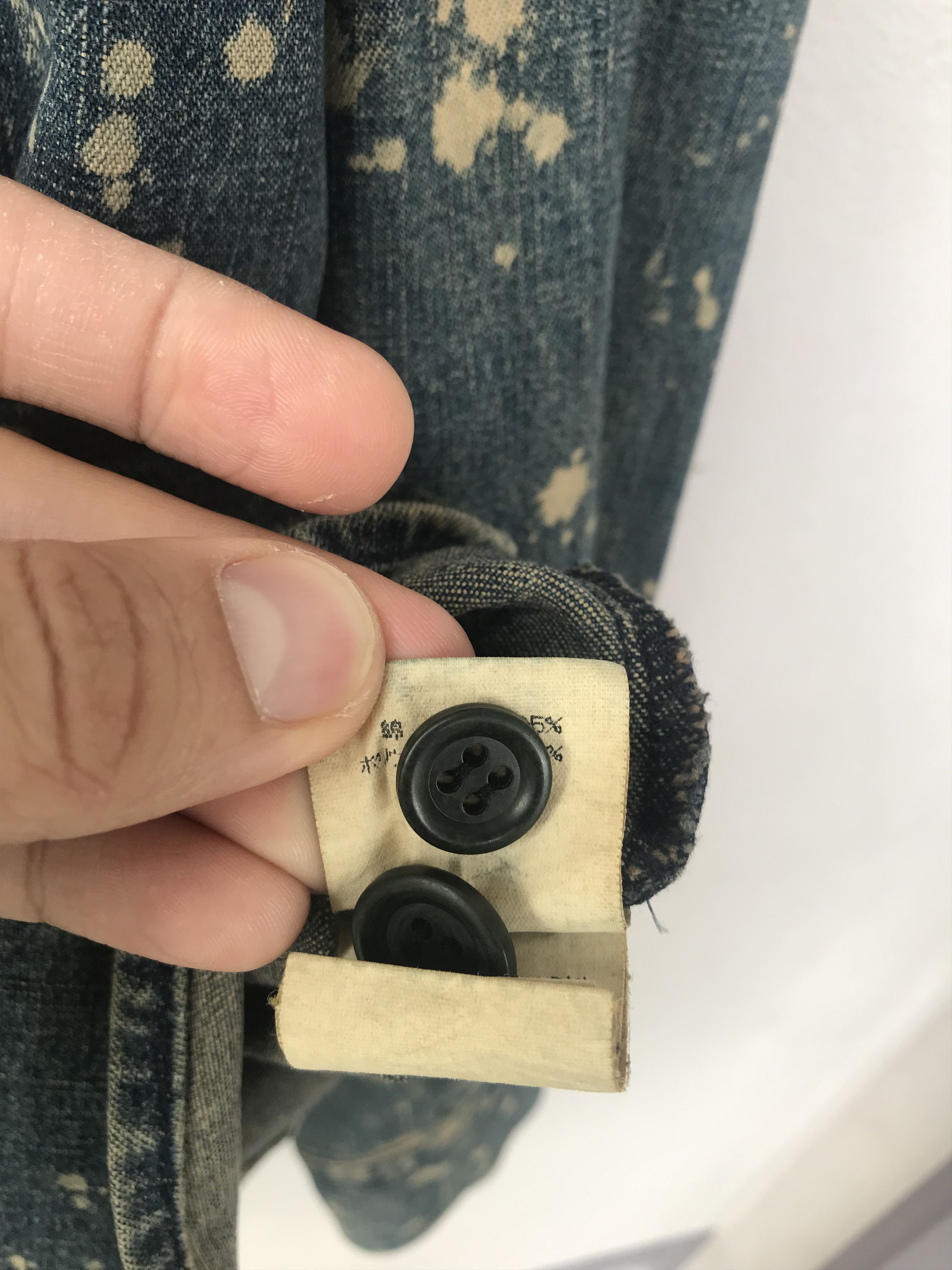 Tornado Mart Vintage Tornado Mart Denim Button Up Asid Wash Design Size US L / EU 52-54 / 3 - 7 Thumbnail