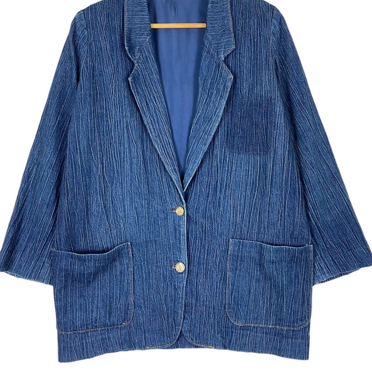 JAPANASE BRAND BUTTON COAT BLAZER INSPIRED ISSEY MIYAKE MEN