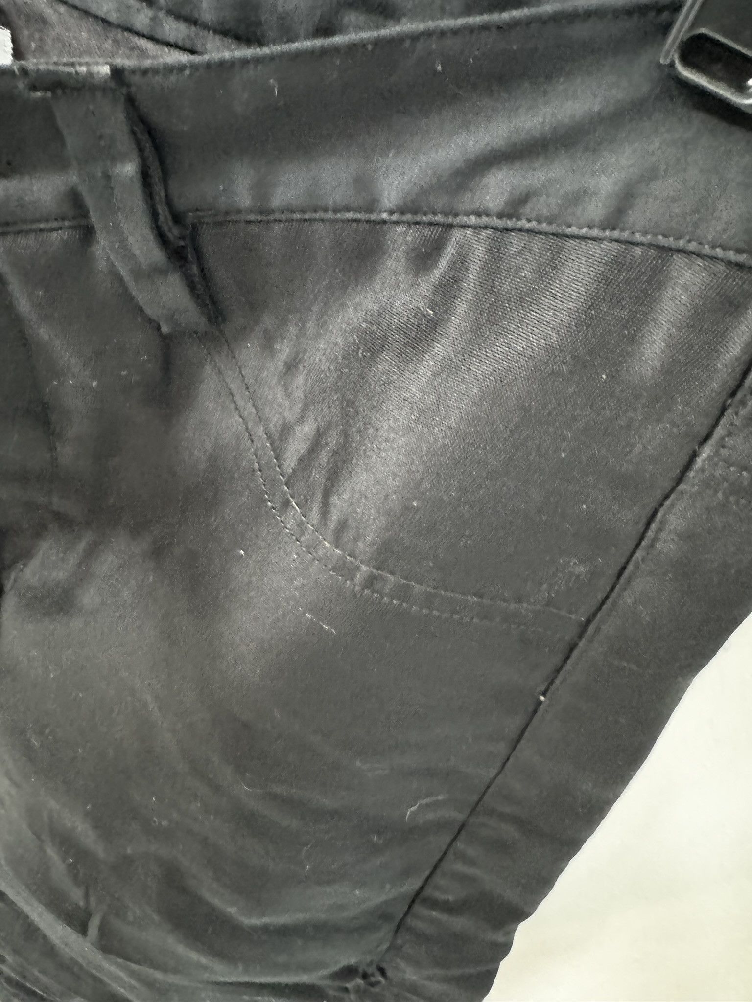 Zam Barrett ZAM BARRETT Silk Layer Ruched "Cocoon" Jeans sz. 46 MSRP$450 Size US 30 / EU 46 - 6 Thumbnail