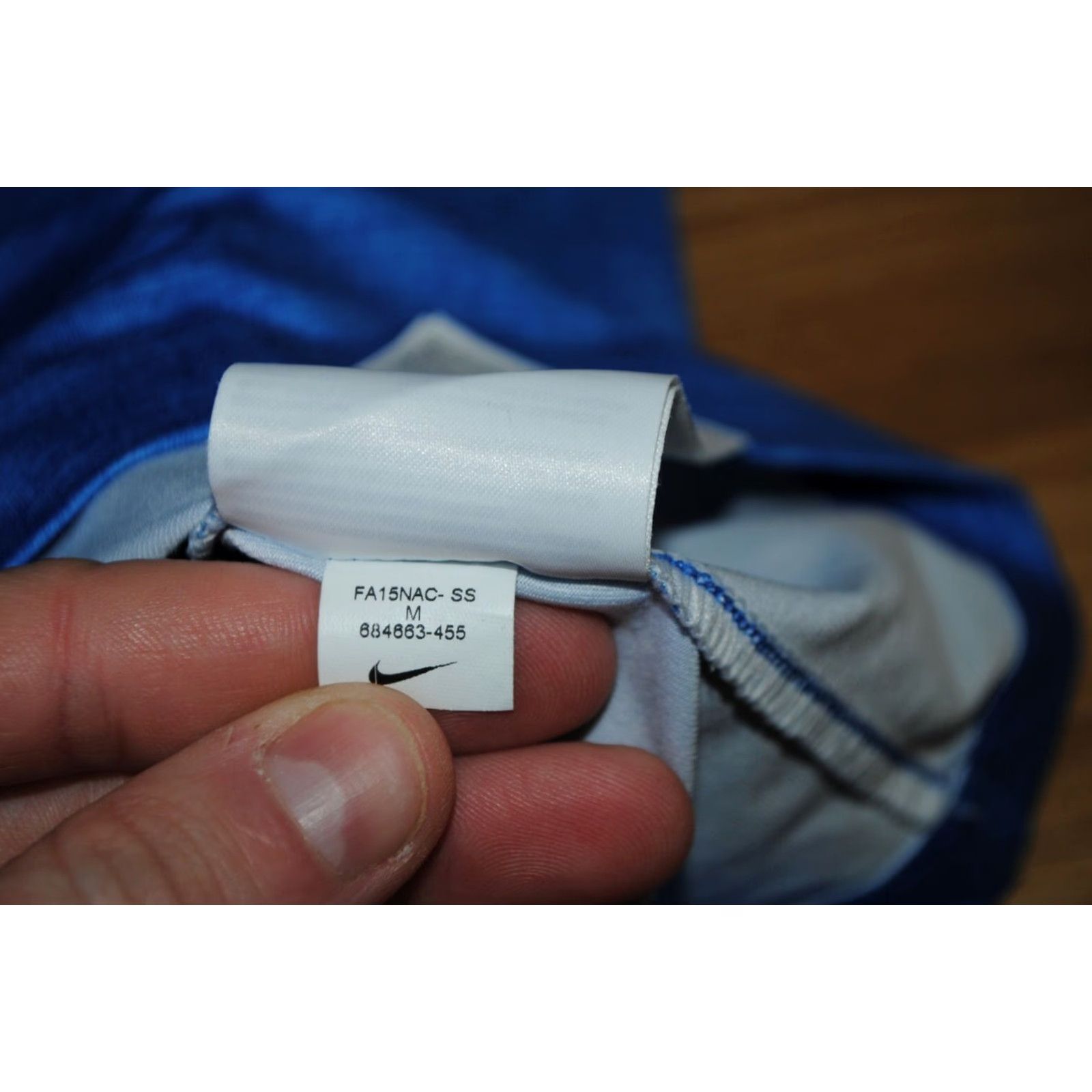 Nike NIKE Polo Shirt Golf Blue XS? Size US M / EU 48-50 / 2 - 5 Thumbnail