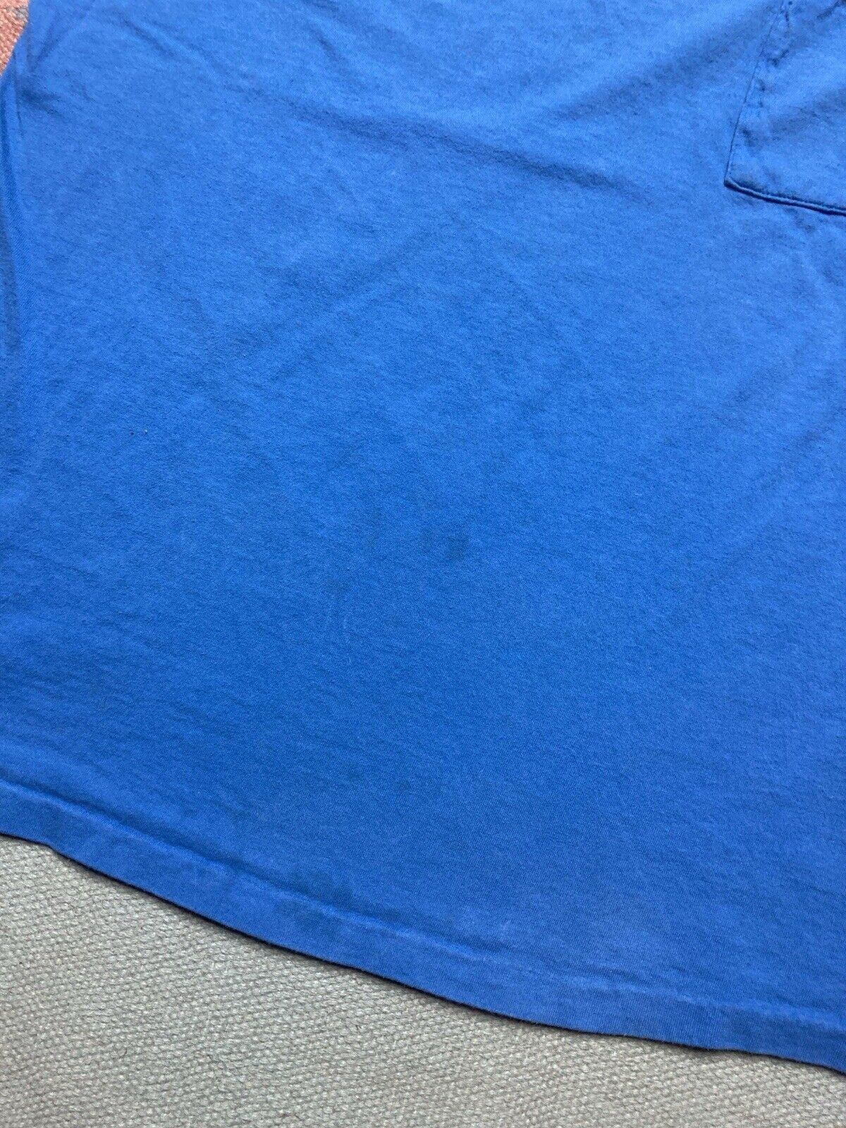 Izod × Vintage 80s pocket t shirt blank iZod cotton single stitch USA M Size US M / EU 48-50 / 2 - 2 Thumbnail
