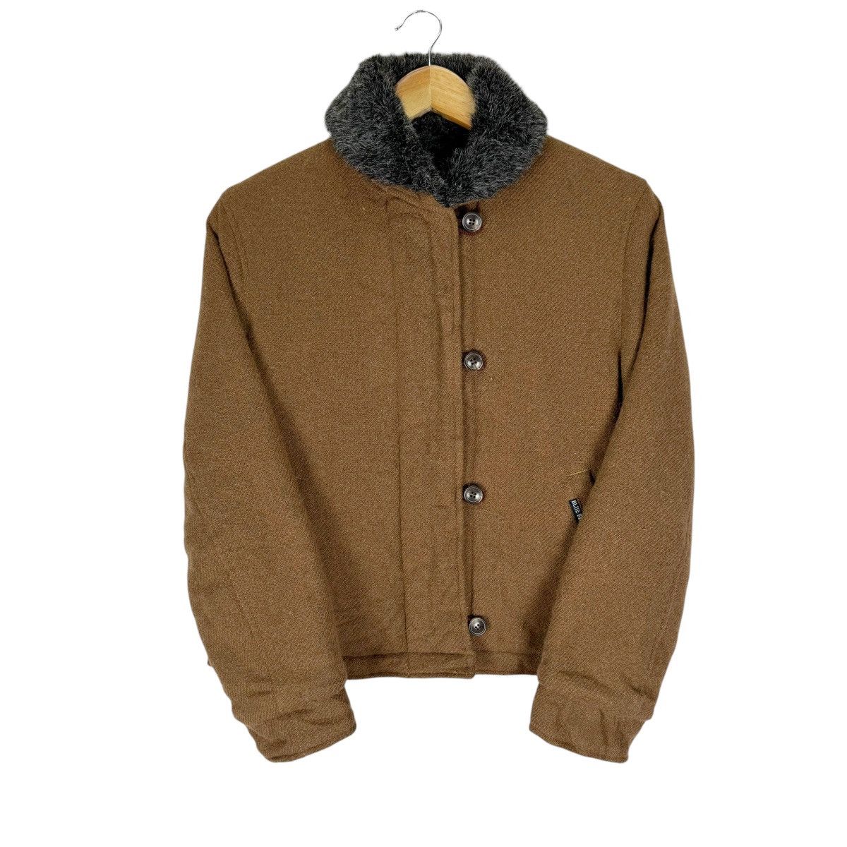 Blue Blue Japan × HOLLYWOOD RANCH MARKET × Japanese Brand ☀️BLUE BLUE WOOL SHERPA DECK JACKET Size M / US 6-8 / IT 42-44 - 1 Thumbnail