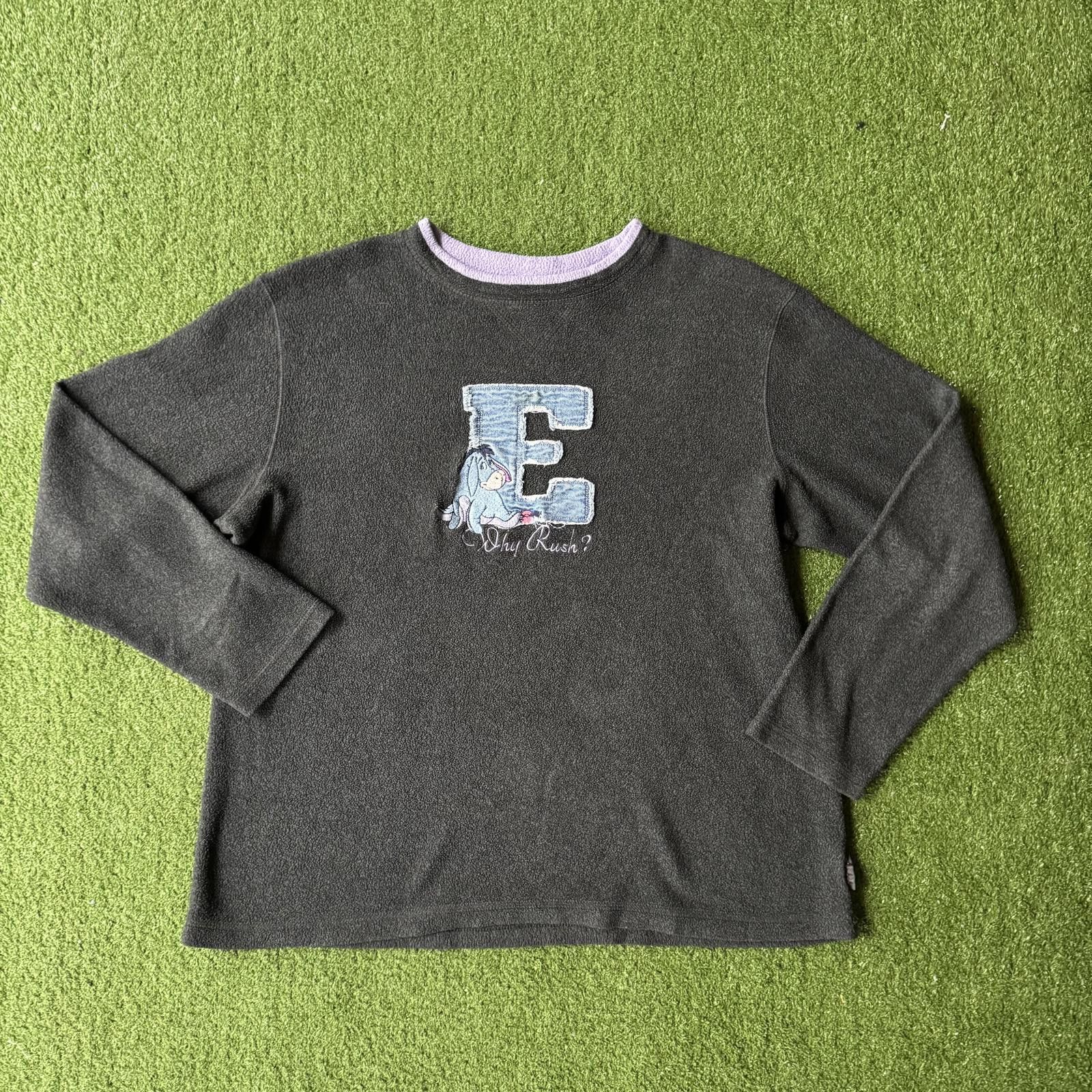 Designer Vintage Winnie the Pooh Embroidered Crew Neck Size ONE SIZE - 1 Thumbnail