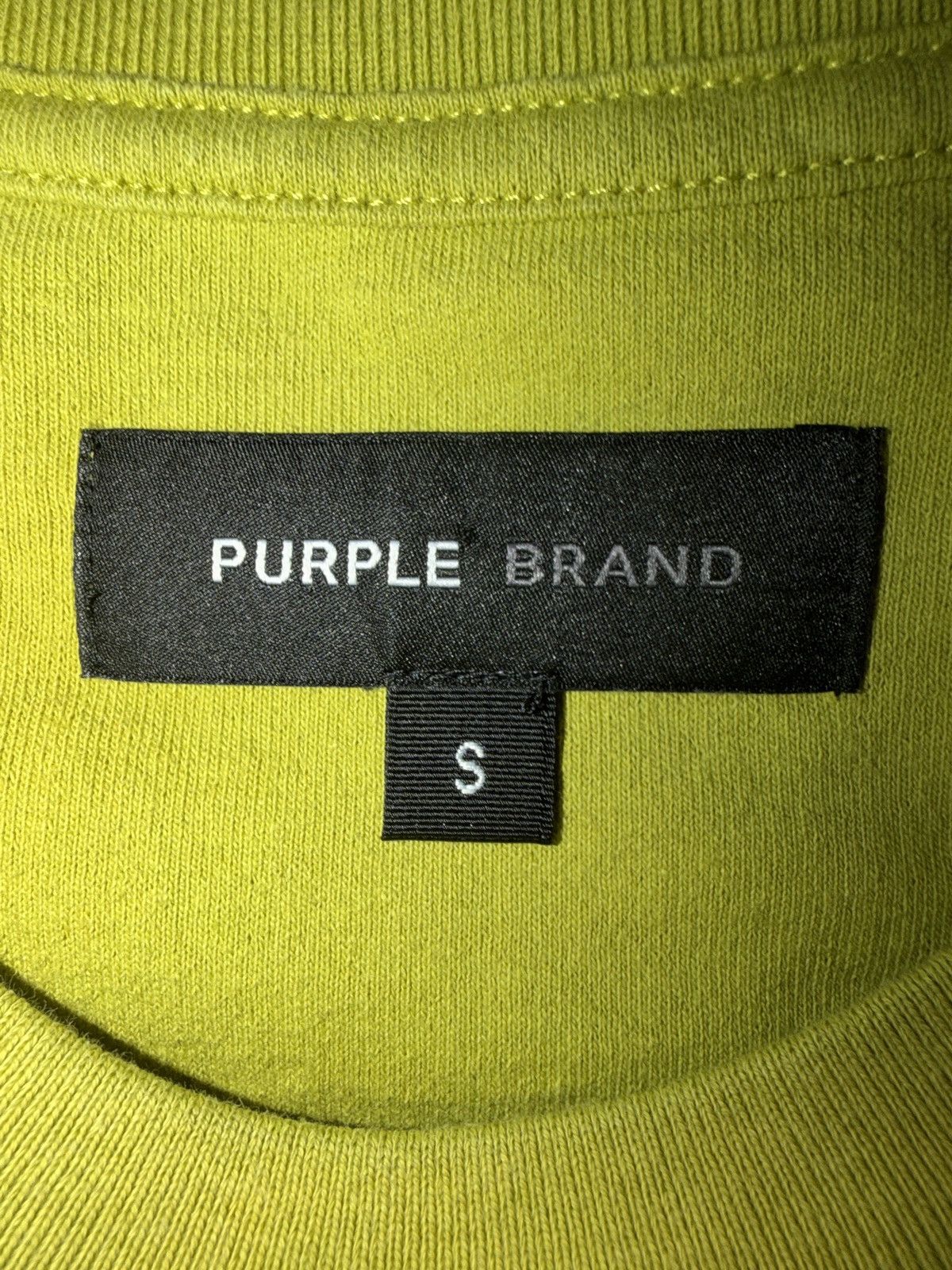 Purple Brand Purple Brand Gothic Wordmark Tee Size US S / EU 44-46 / 1 - 4 Thumbnail