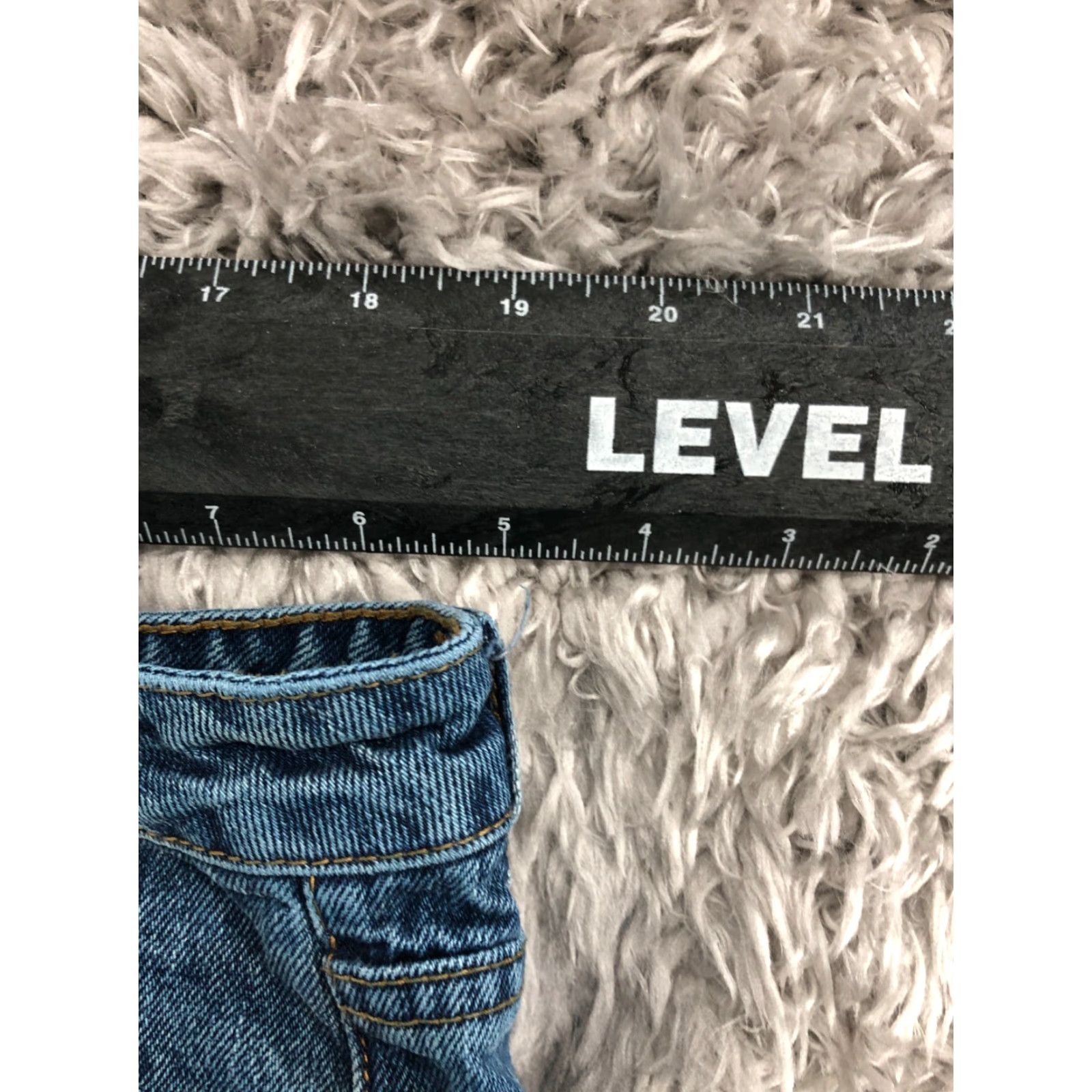 Asos ASOS Denim Jeans Size 18 Womens Medium Wash Blue Jeans Regular fit 5-Pocket Button Zipper Belt Loops High Rise Mens Womens Girls Size 40" / US 18 - 2 Thumbnail