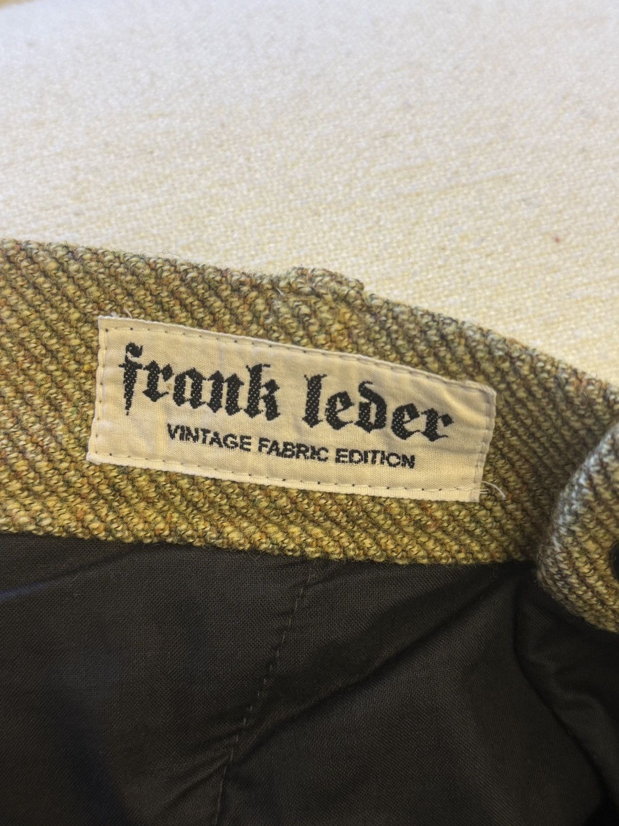 Frank Leder Frank Leder Mixed Wool Pants Size US 34 / EU 50 - 6 Thumbnail