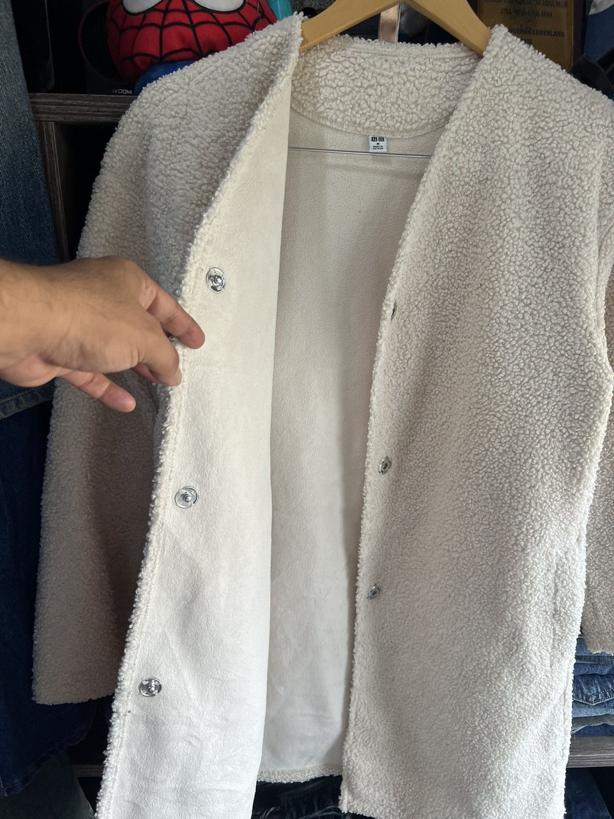 Uniqlo 🔥Uniqlo Deep Pile Sherpa Long Cardigan Size US S / EU 44-46 / 1 - 9 Thumbnail