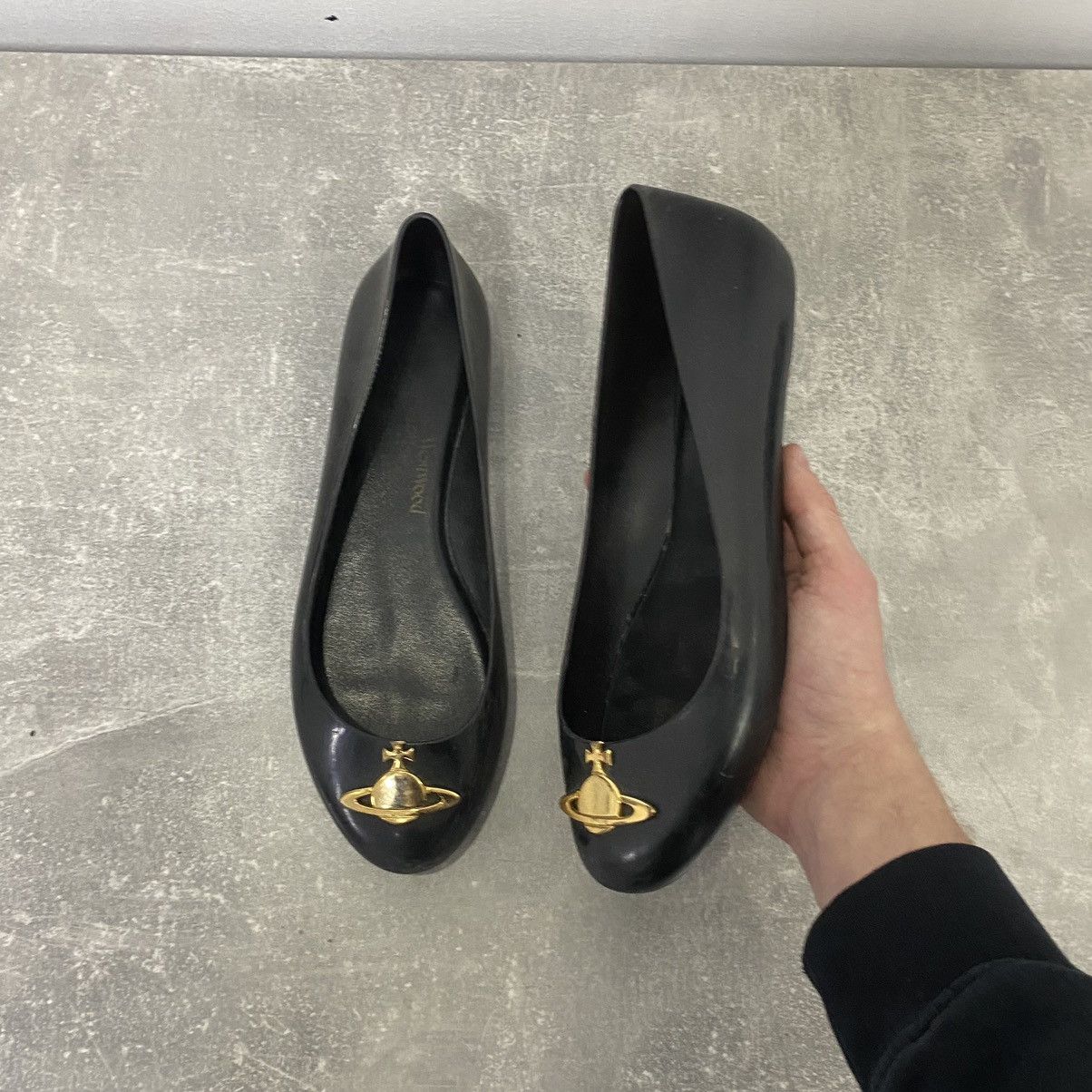 Melissa × Vivienne Westwood Vintage Vivienne Westwood Melissa Flats Anglomania Balet Size US 10.5 / IT 40.5 - 6 Thumbnail