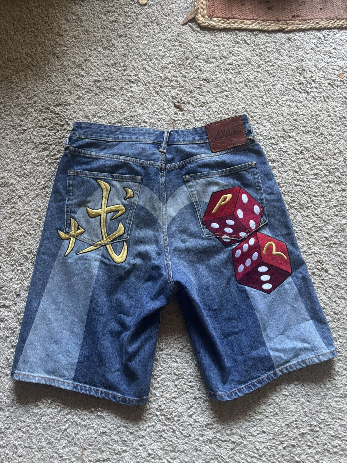 Palace Palace x Doraemon P90 jean (black stone wash) (32) | Grailed