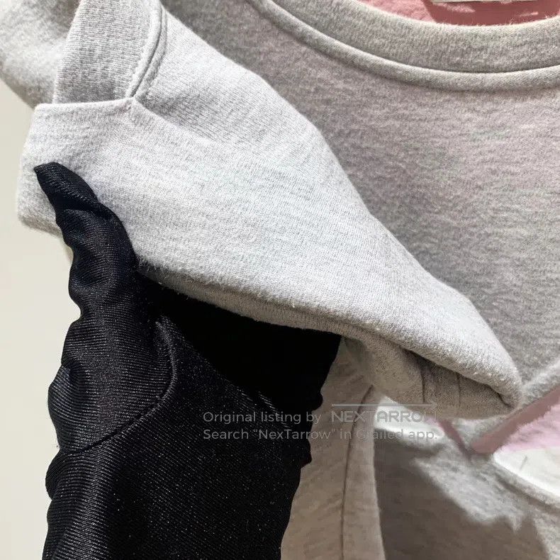Fendi Fendi Short Sweatshirt in Gray Pink Color Block Design Size XS / US 0-2 / IT 36-38 - 4 Thumbnail