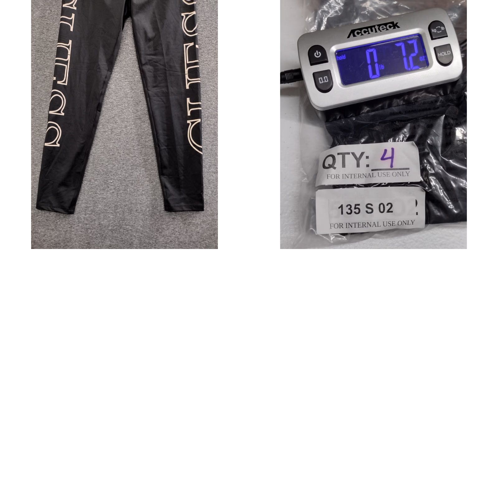 Guess GUESS Black Logo Leggings Athletic Pants Track Yoga S Women Regular S Leggings Size 28" / US 6 / IT 42 - 8 Thumbnail