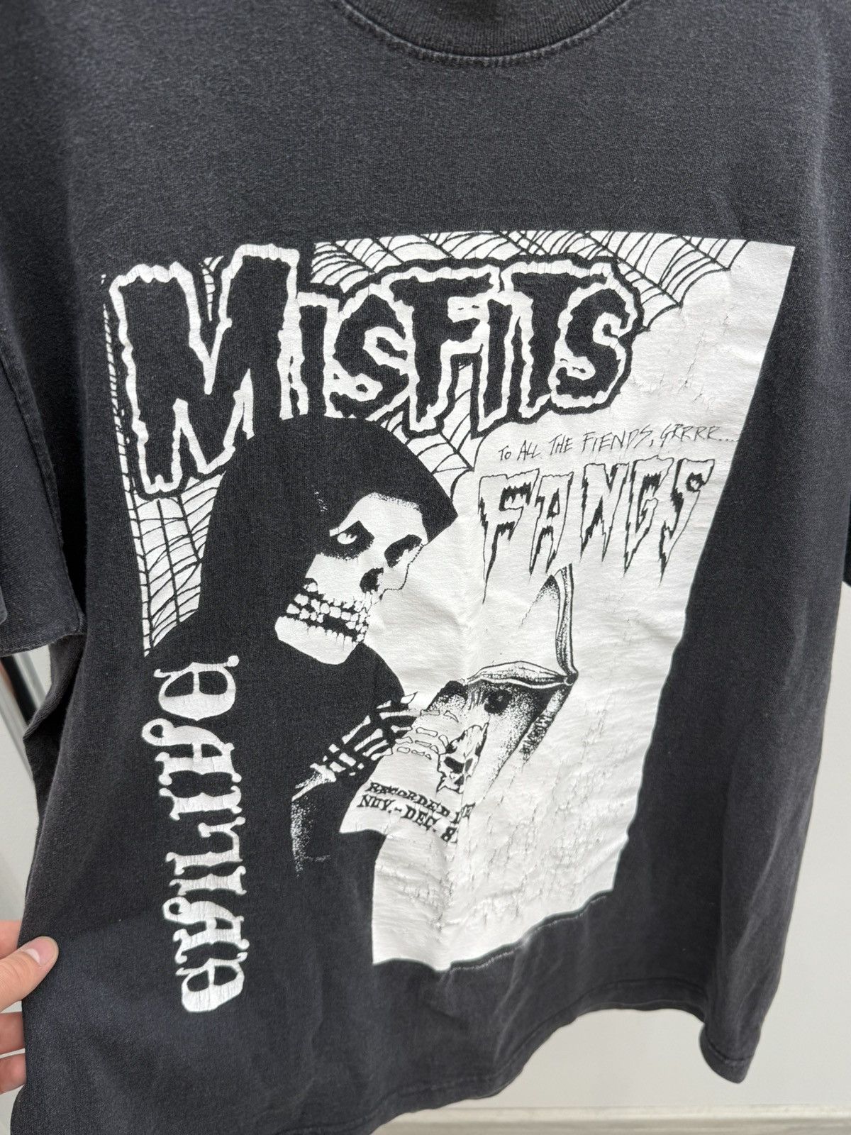 Misfits Vintage 2005 Misfits Evilive Fangs Promo Tee T-Shirt Size US L / EU 52-54 / 3 - 4 Thumbnail