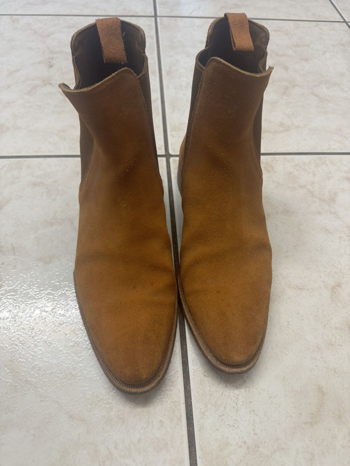 Story Et Fall Brown Tan Chelsea Boots Size US 7 / EU 40 - 4 Thumbnail