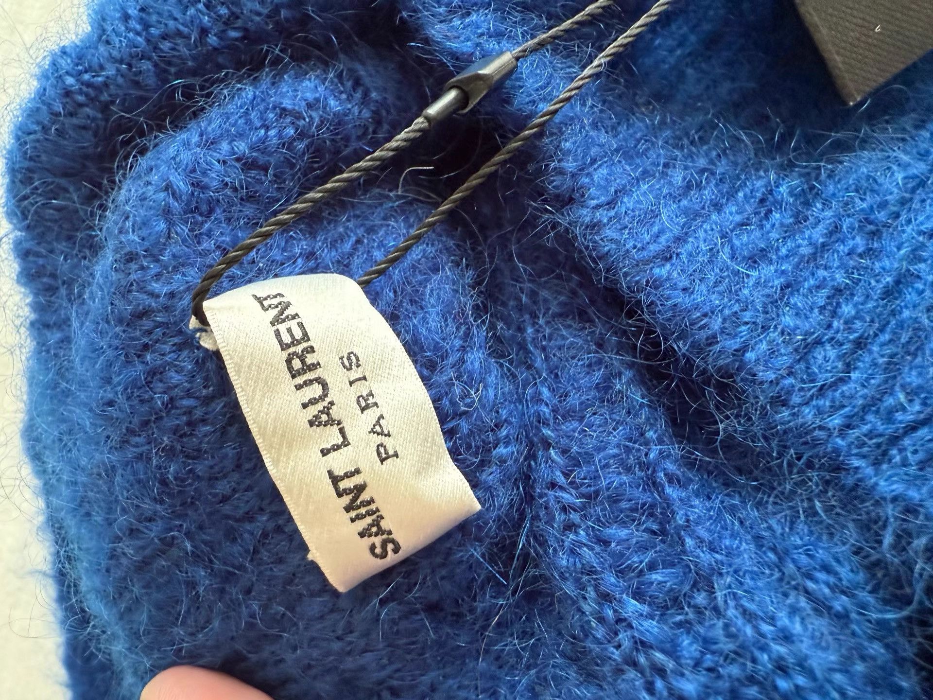 Saint Laurent Paris Saint Laurent Mohair Wool Pullover K33 Size M / US 6-8 / IT 42-44 - 4 Thumbnail