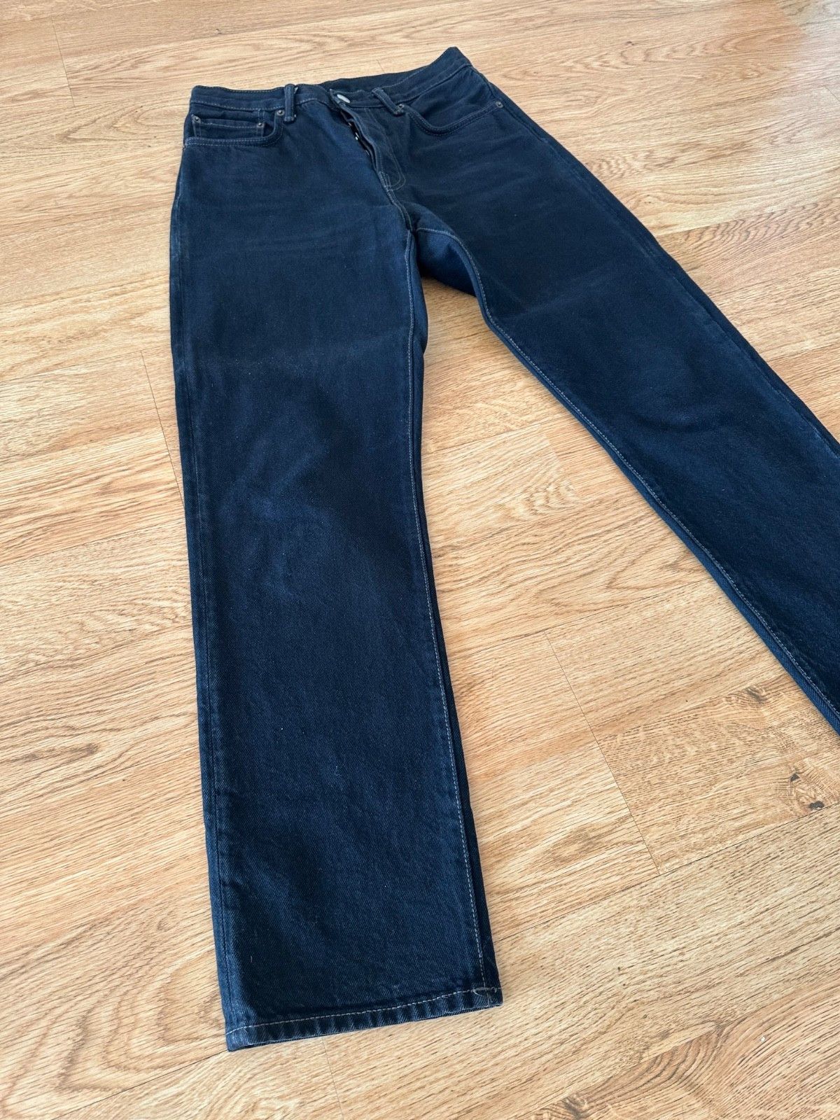 Acne Studios Acne Studios 1997 Jeans - Overdyed Black Size US 27 - 2 Thumbnail