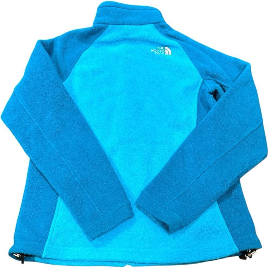 The North Face THE NORTH FACE Khumbu Blue Color Block Jacket Coat Polartec Classic 100 Micro Fleece Insulating Comfort Medium Size M / US 6-8 / IT 42-44 - 2 Thumbnail