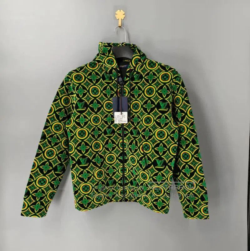 Louis Vuitton Louis Vuitton Green Cotton Men's Jacket . Size US XS / EU 42 / 0 - 1 Thumbnail