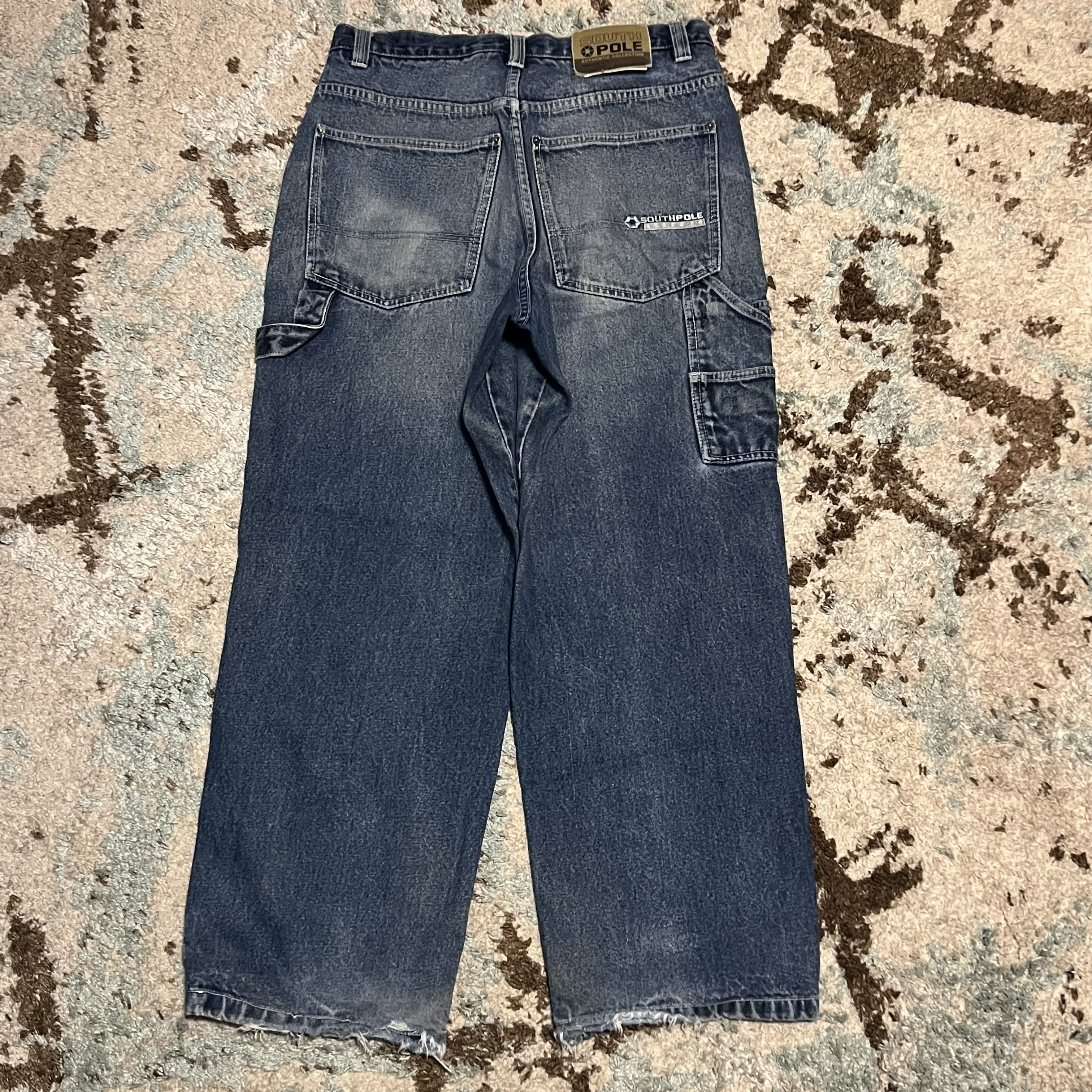 Southpole Vintage Southpole Baggy Jeans Size 34x29 Wide Leg Y2K Size US 34 / EU 50 - 1 Thumbnail