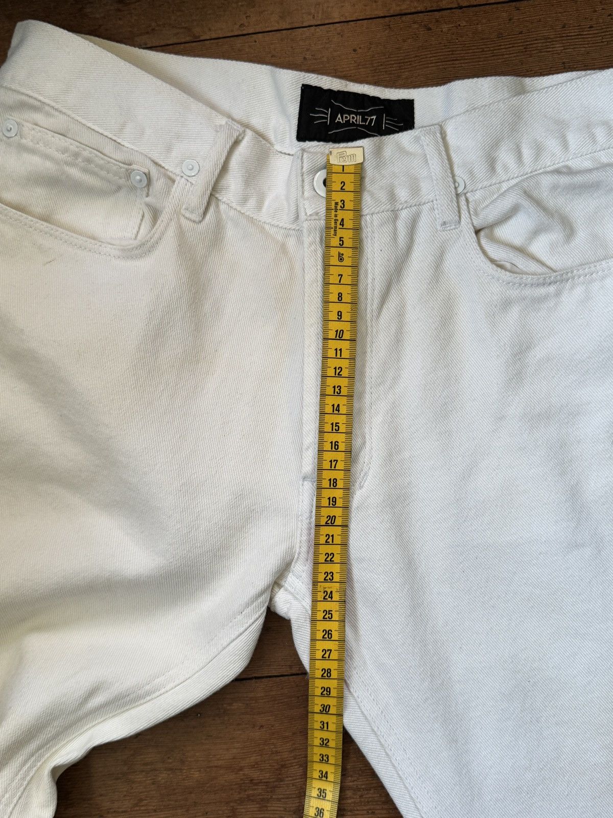 April 77 april77 dictator jeans stroke white 30 april 77 Size US 30 / EU 46 - 10 Thumbnail