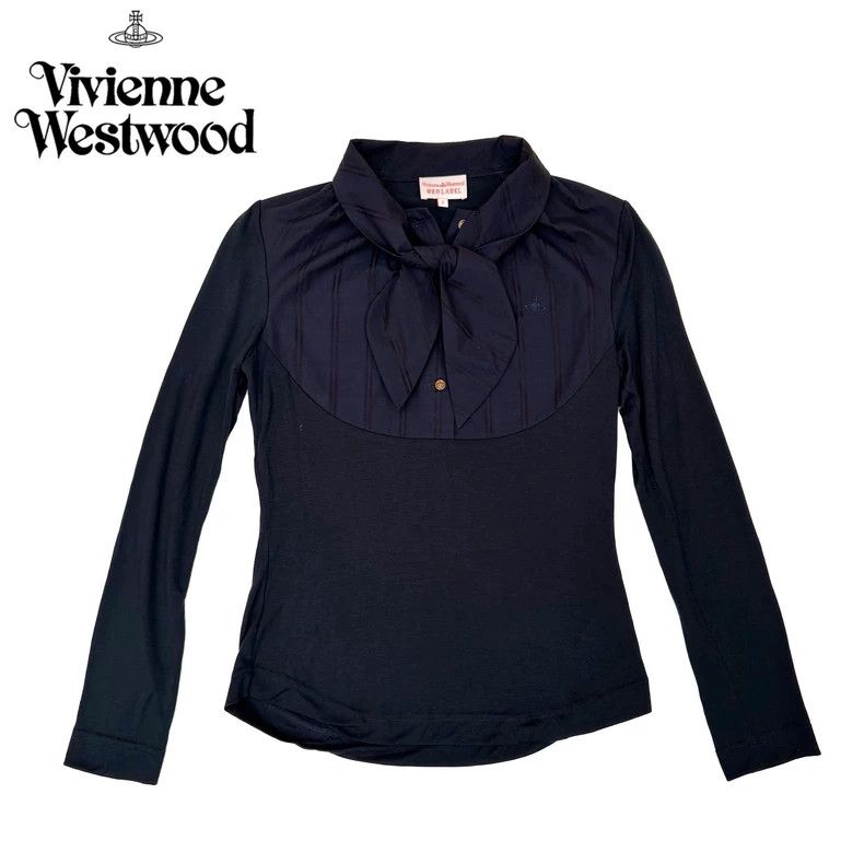 Vivienne Westwood Vivienne Westwood Butterfly knot patchwork shirt Size M / US 6-8 / IT 42-44 - 1 Thumbnail