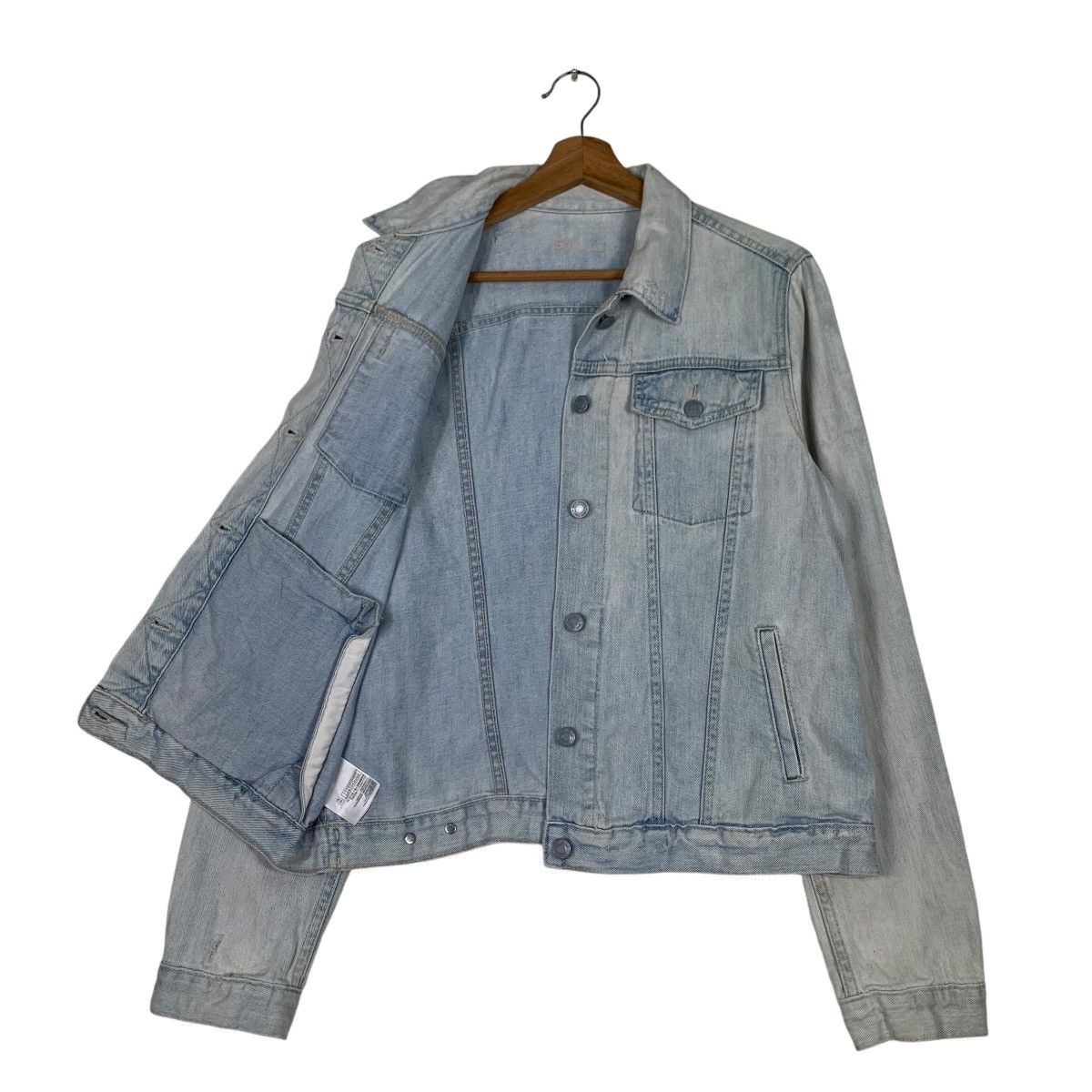 Gap GAP 1969 Washed Denim Jacket #1290-C58 Size L / US 10 / IT 46 - 9 Thumbnail