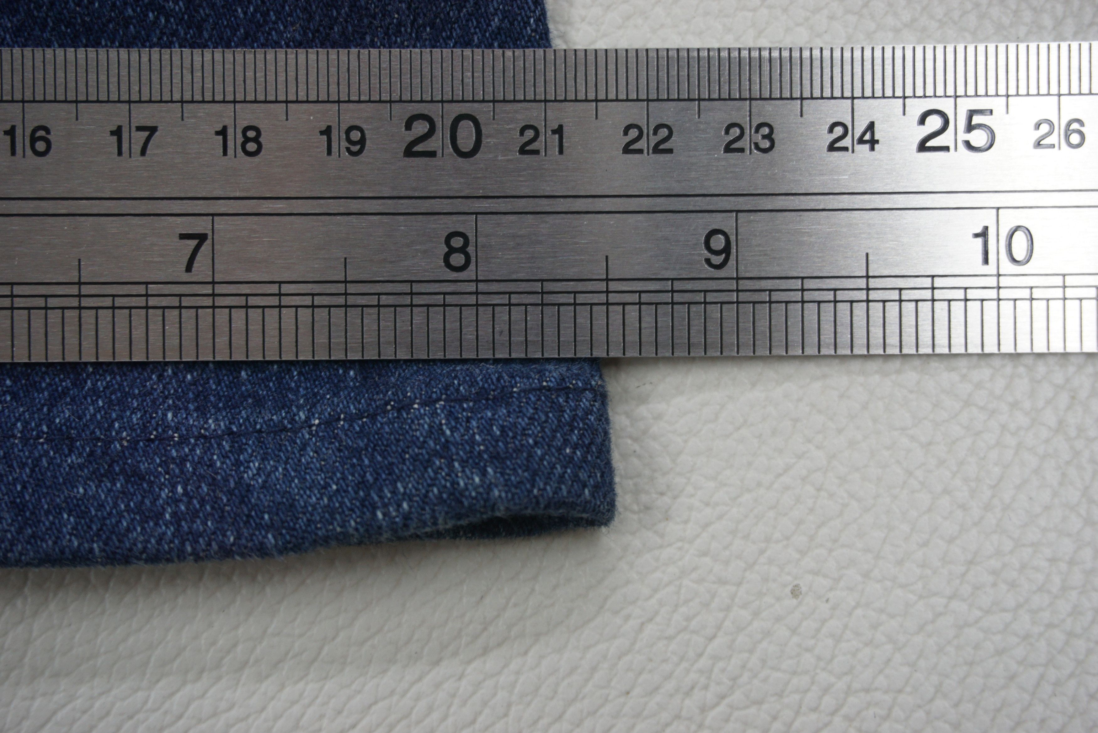 Japanese Brand Hollywood Ranch Market Jeans fit W28xL31 Low Rise Bootcut Size 26" / US 2 / IT 38 - 7 Thumbnail