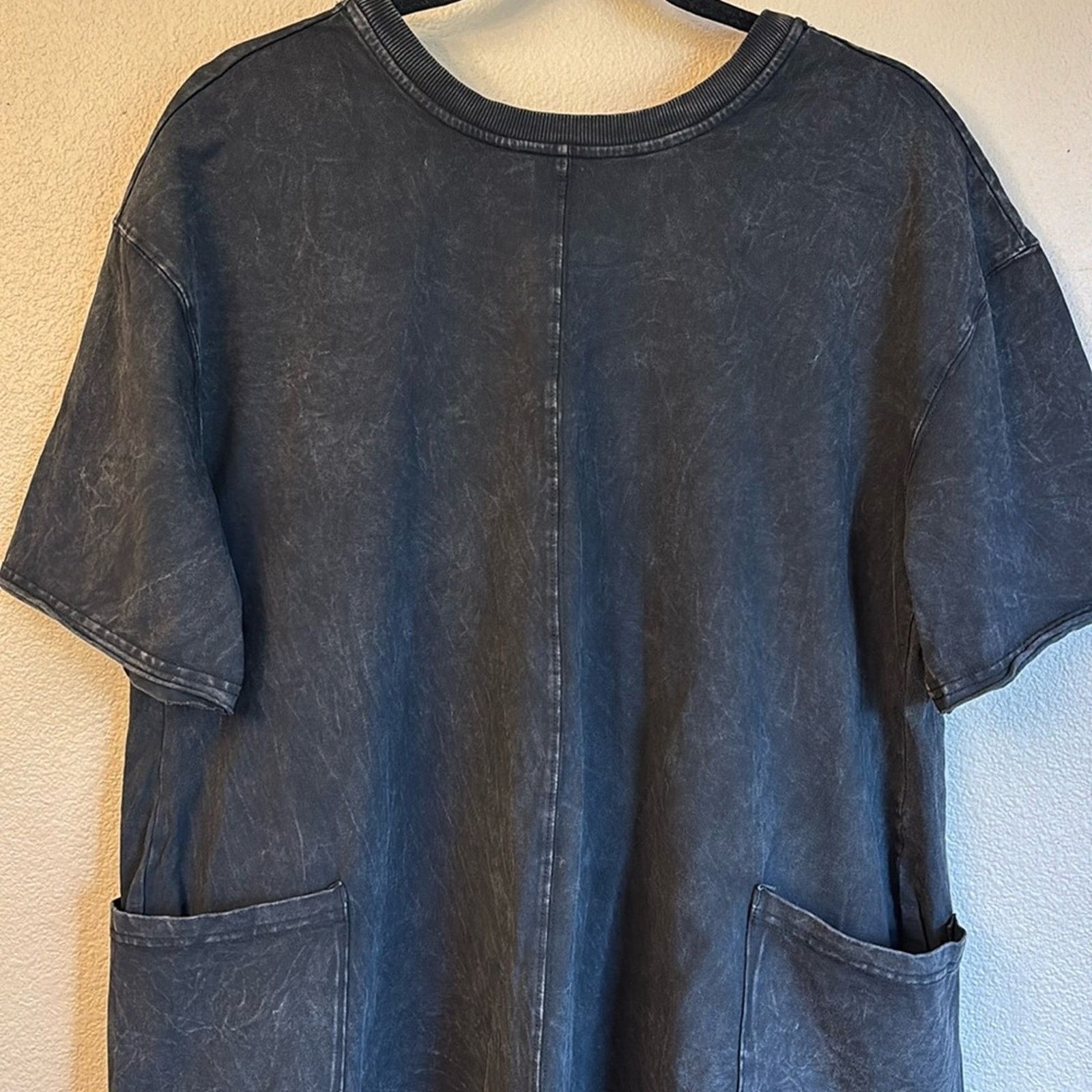 Free People FREE PEOPLE Movement HOT SHOT TEE ROMPER Shorts Washed Black Size 27" / US 4 / IT 40 - 4 Thumbnail