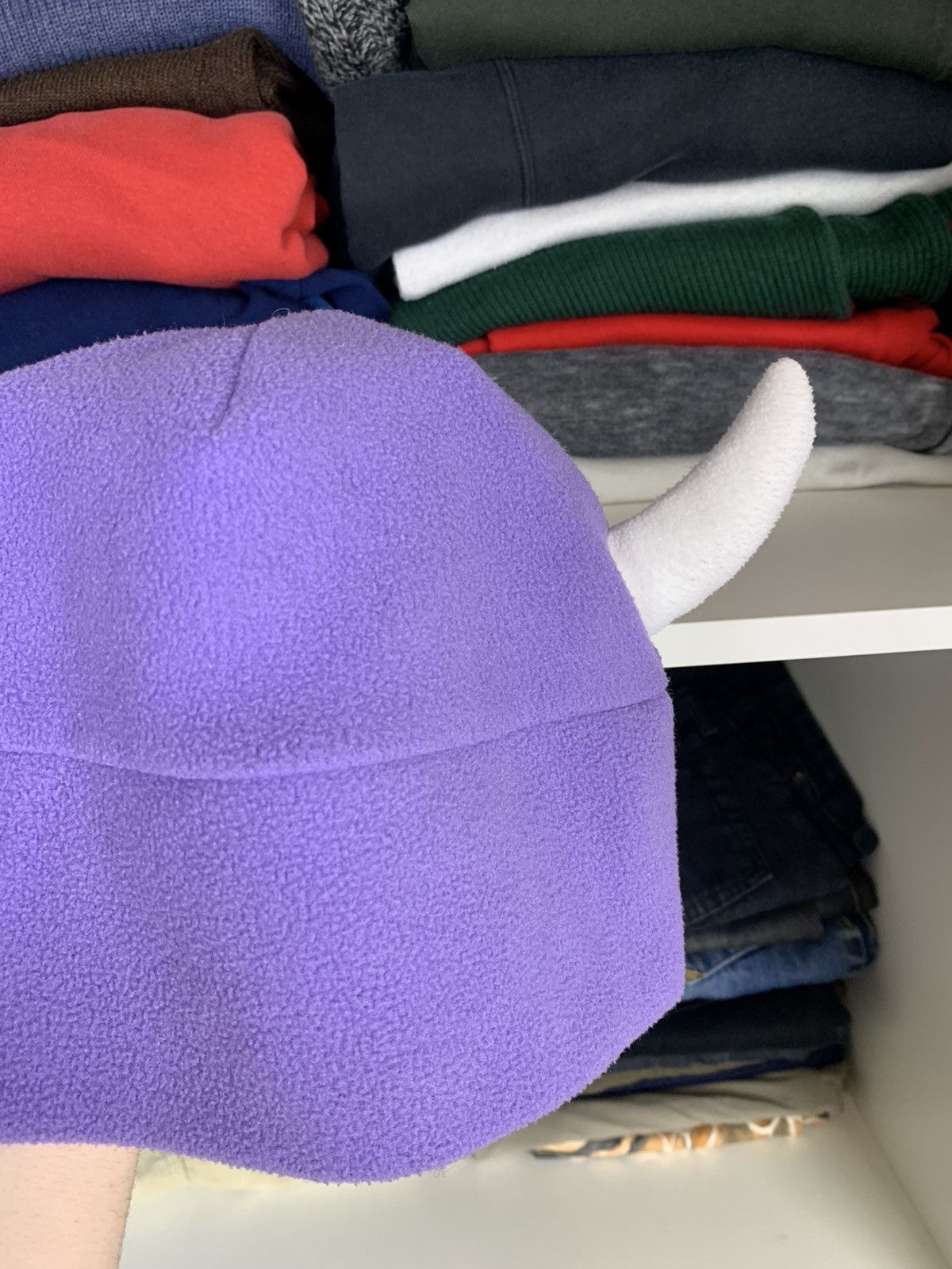 Other Y2K Milka Fleece Hat Size ONE SIZE - 12 Thumbnail