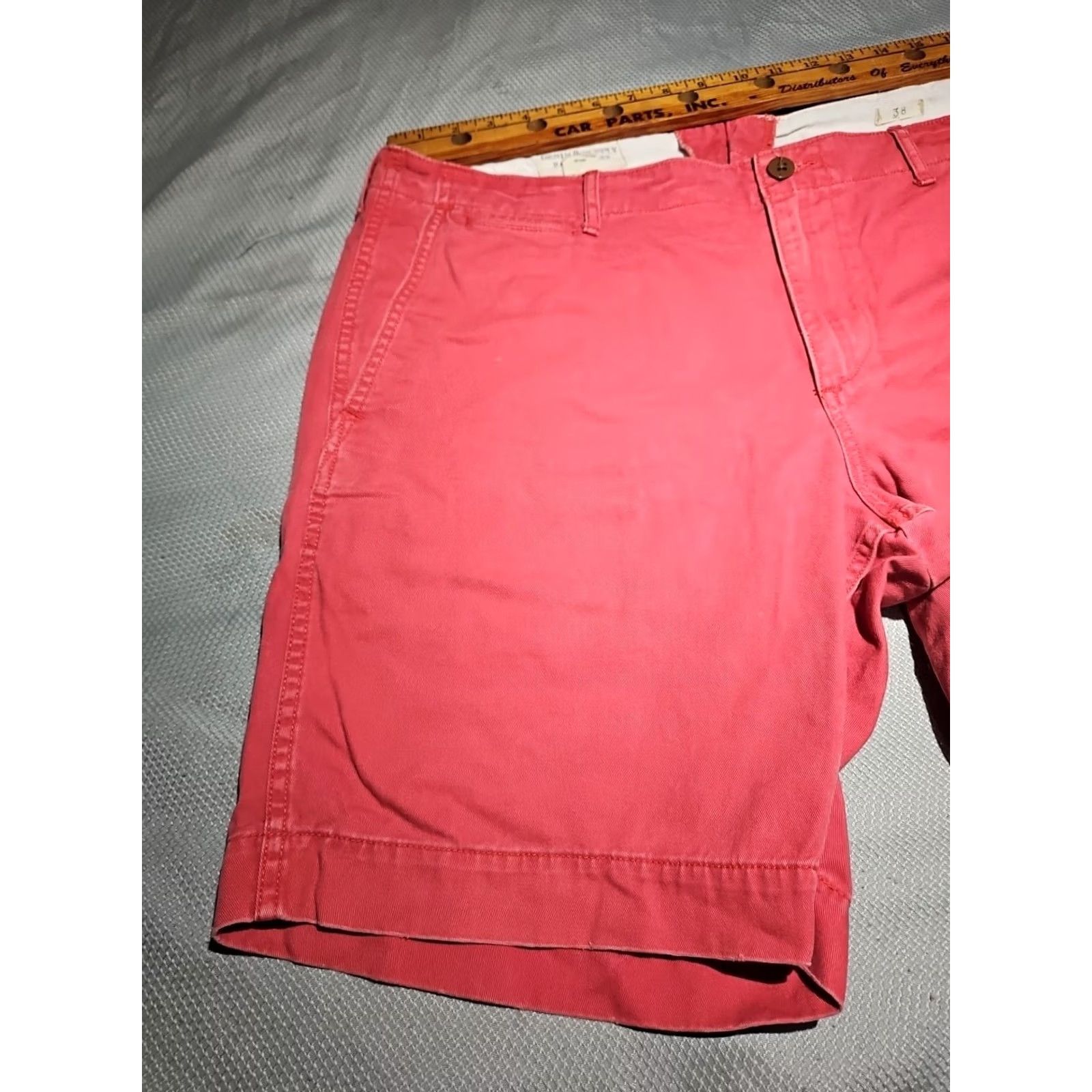 Vintage VINTAGE Denim & Supply Ralph Lauren Shorts Mens 38 Pink Casual 9" Inseam Chino Size US 38 / EU 54 - 2 Thumbnail