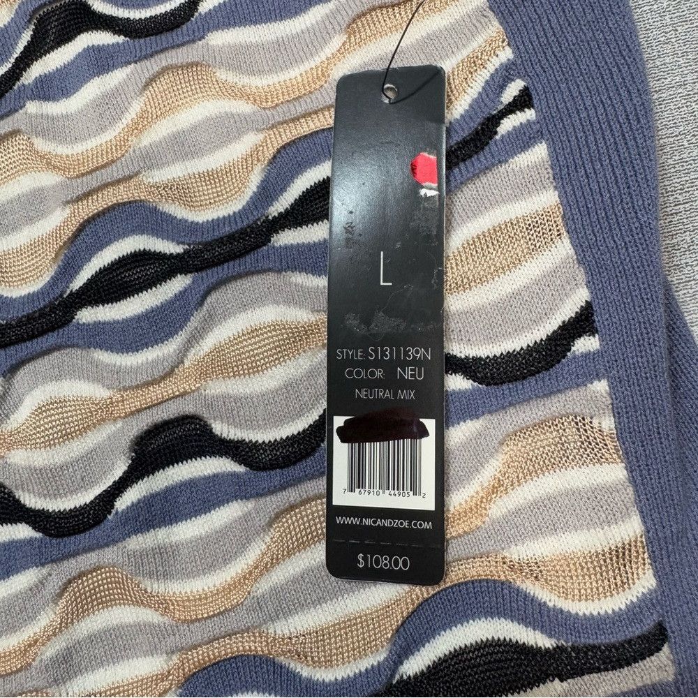 NIC+ZOE NWT New $108 Nic+Zoe Knit Tank Top Size L Size L / US 10 / IT 46 - 8 Thumbnail